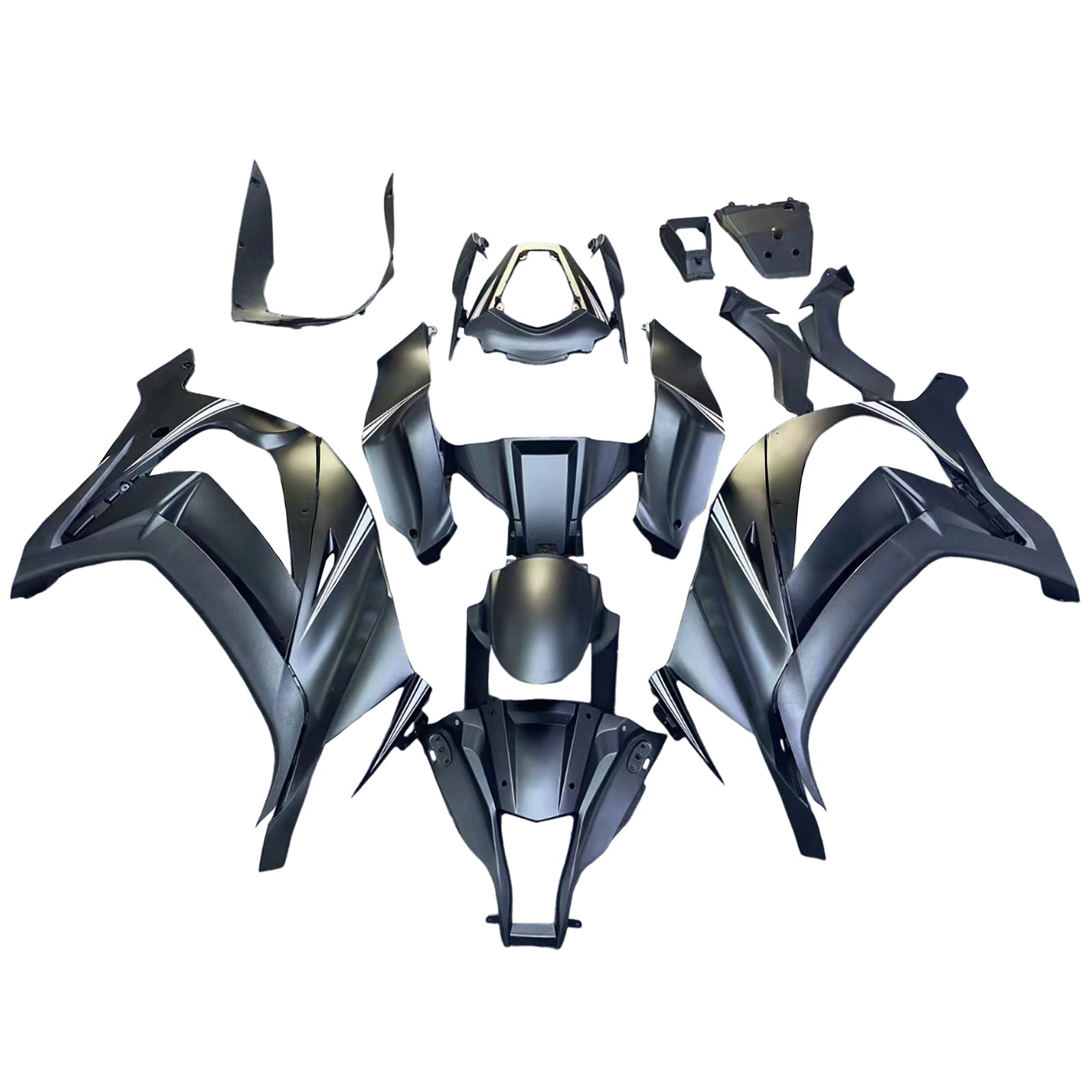 Injection Fairing Kit Bodywork Plastic ABS fit For Kawasaki ZX10R 2011-2015
