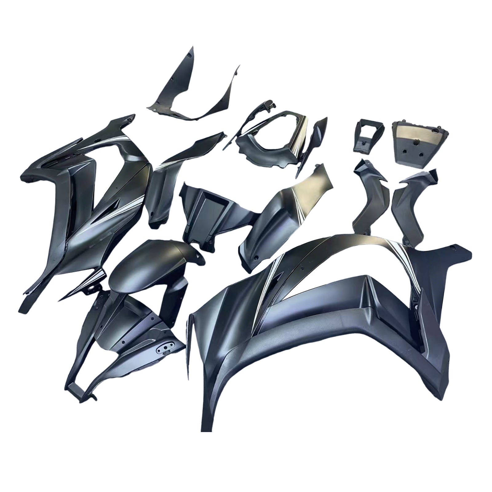 Injection Fairing Kit Bodywork Plastic ABS fit For Kawasaki ZX10R 2011-2015