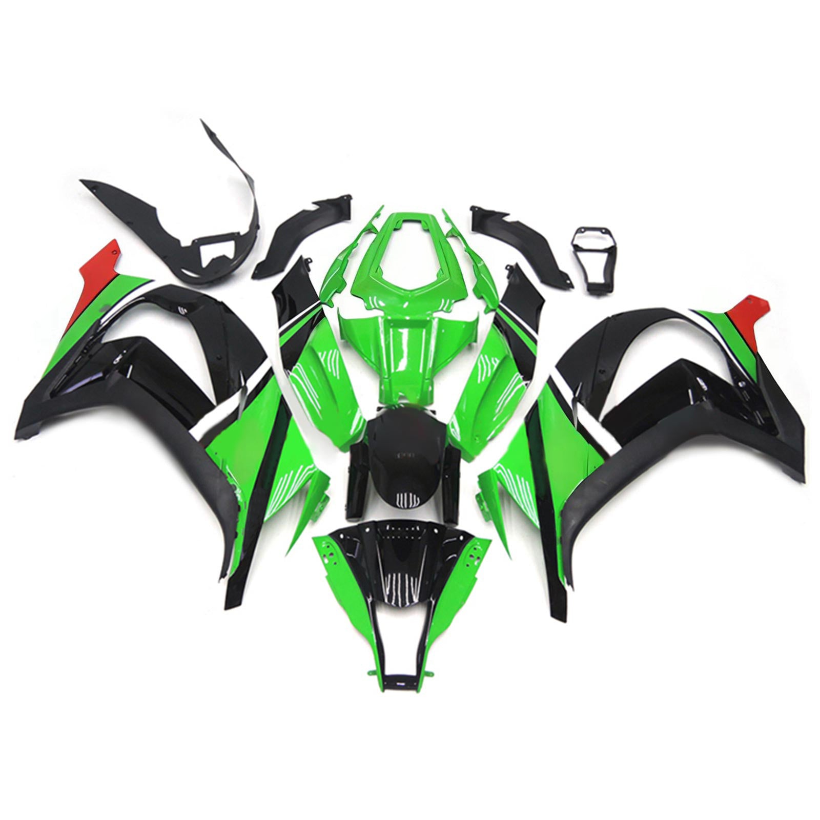 가와사키 ZX10R 2011-2015 페어링 키트 차체 플라스틱 ABS