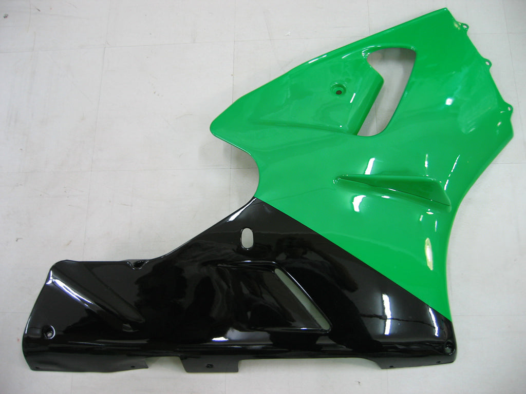 Fairings 2000-2001 Kawasaki ZX12R Green & Black ZX12R Generic