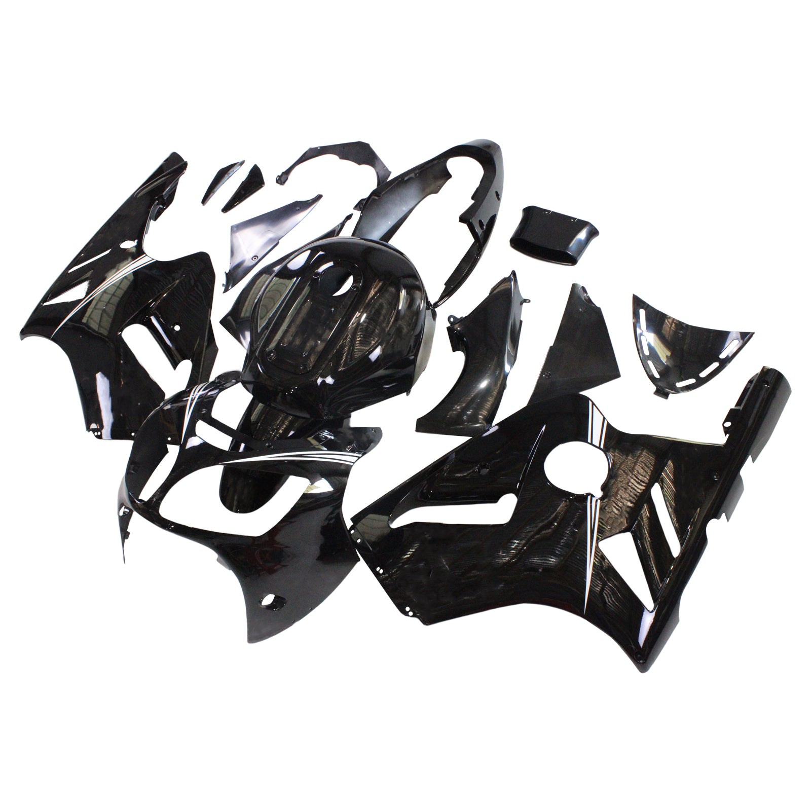 Injection Fairing Kit Bodywork Plastic ABS fit For Kawasaki ZX12R 2000-2001