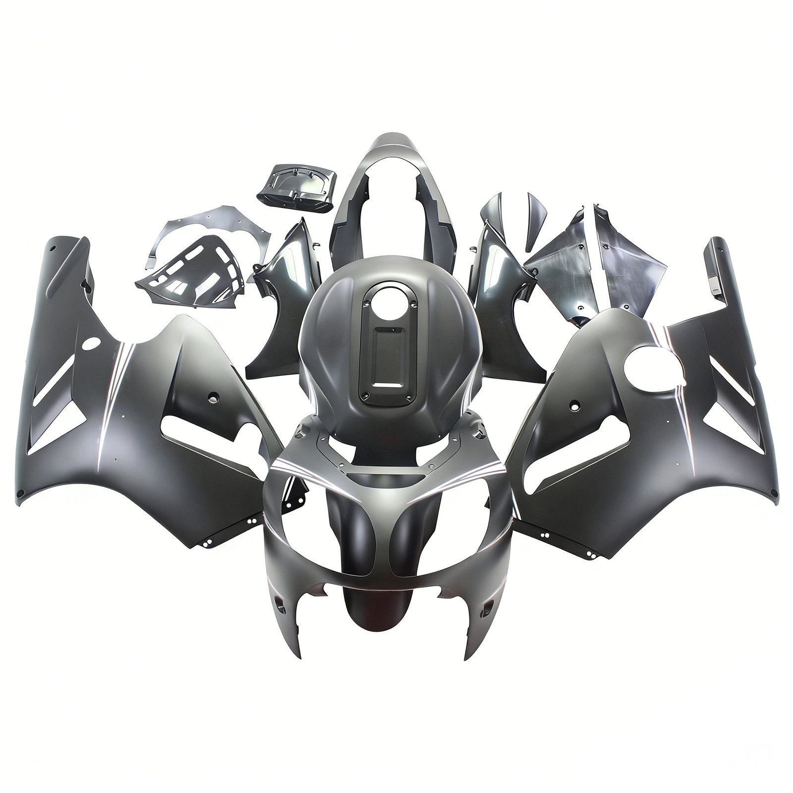 Injection Fairing Kit Bodywork Plastic ABS fit For Kawasaki ZX12R 2000-2001