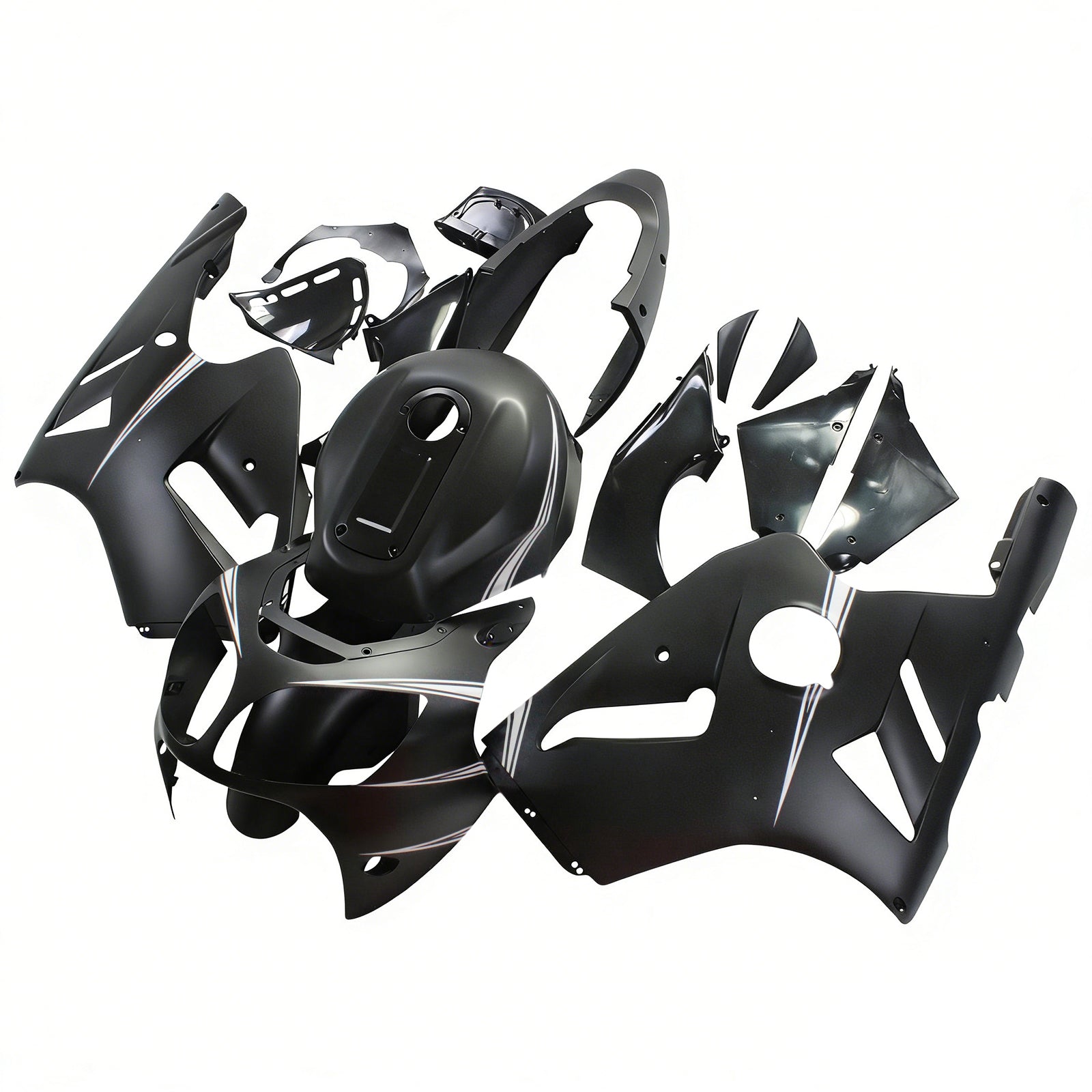 Injection Fairing Kit Bodywork Plastic ABS fit For Kawasaki ZX12R 2000-2001