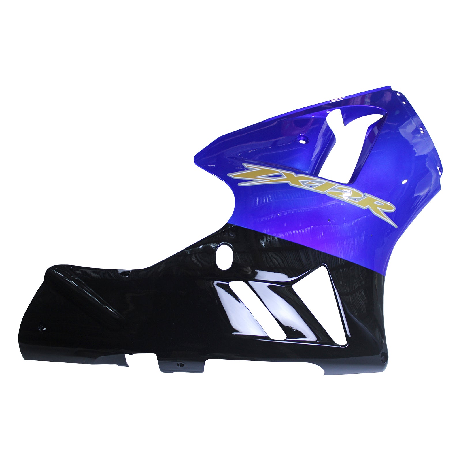 Fairings Kawasaki ZX12R Ninja Blue Black ZX12R (2002-2005) Generic
