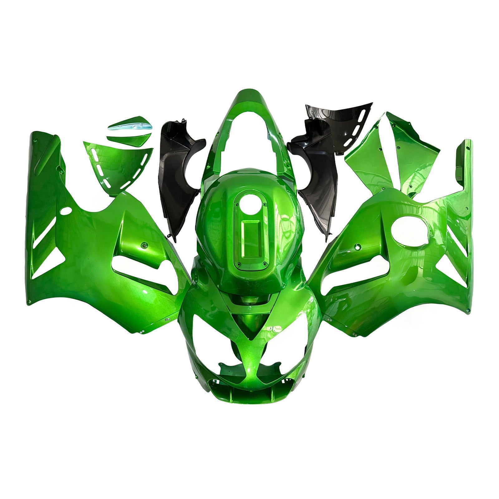 Carenados Kawasaki ZX12R Verde Metálico ZX12R (2002-2005) Genérico