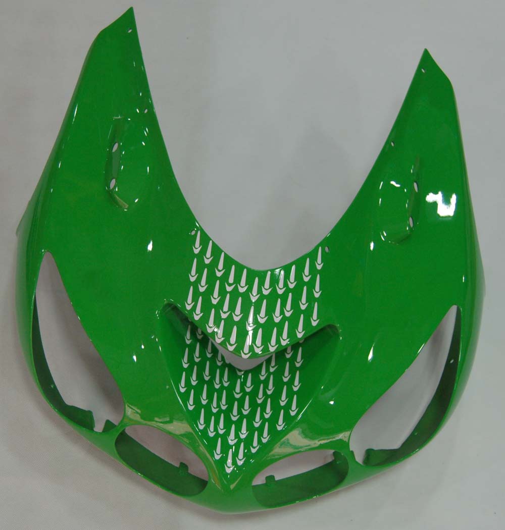 Carenados 2006-2011 Kawasaki ZX14R Verde Negro No.56 Nakano Genérico