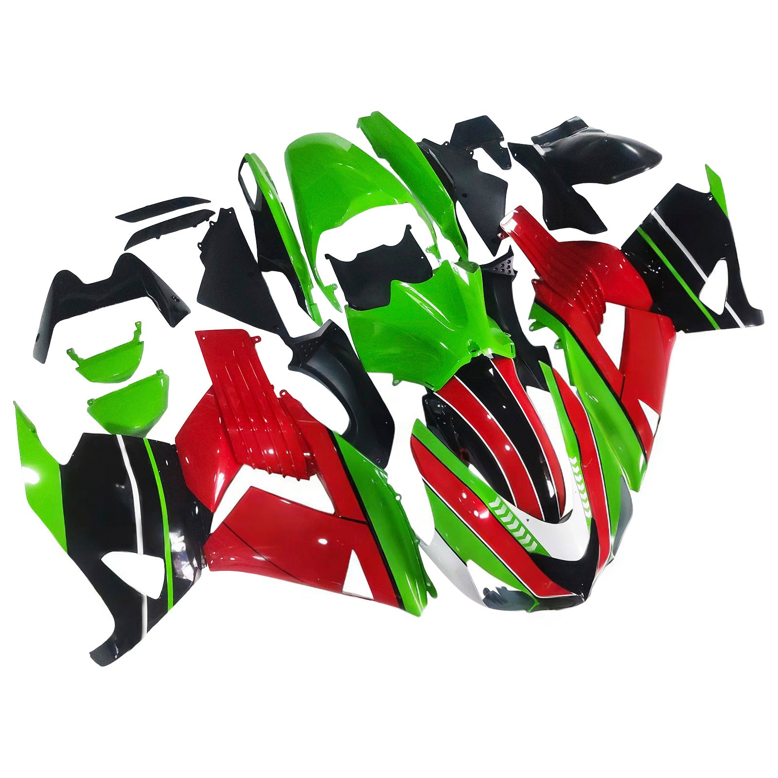 Kawasaki ZX14R 2006-2011 Fairing Kit Bodywork Plastic ABS