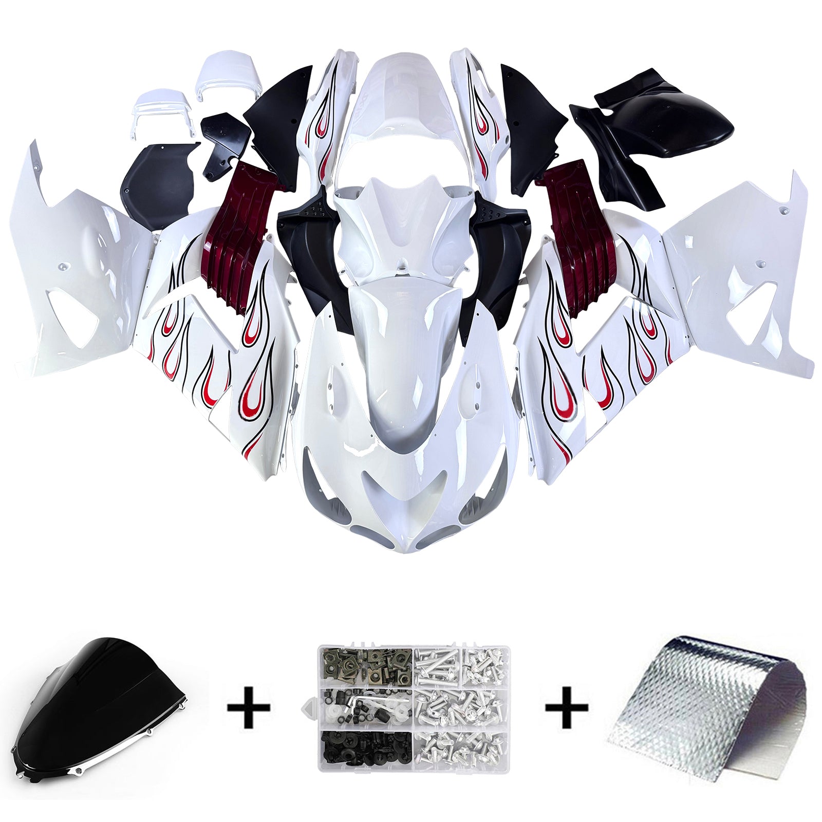 Kawasaki ZX14R ZZR1400 2006-2011 Fairing Kit Bodywork