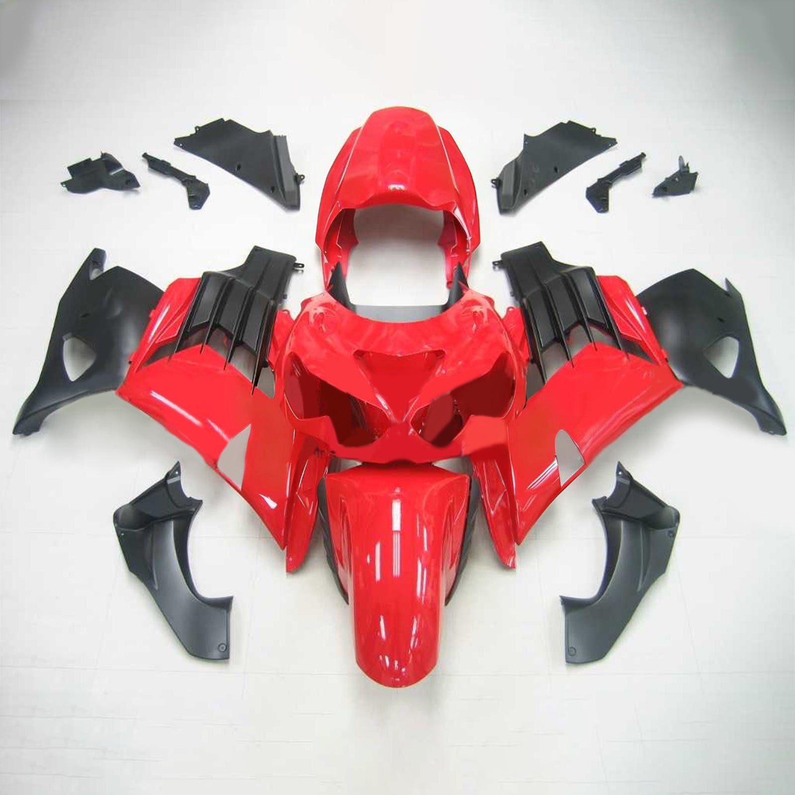Fairings Plastics 2012-2022 Kawasaki ZX14R Ninja Red Generic