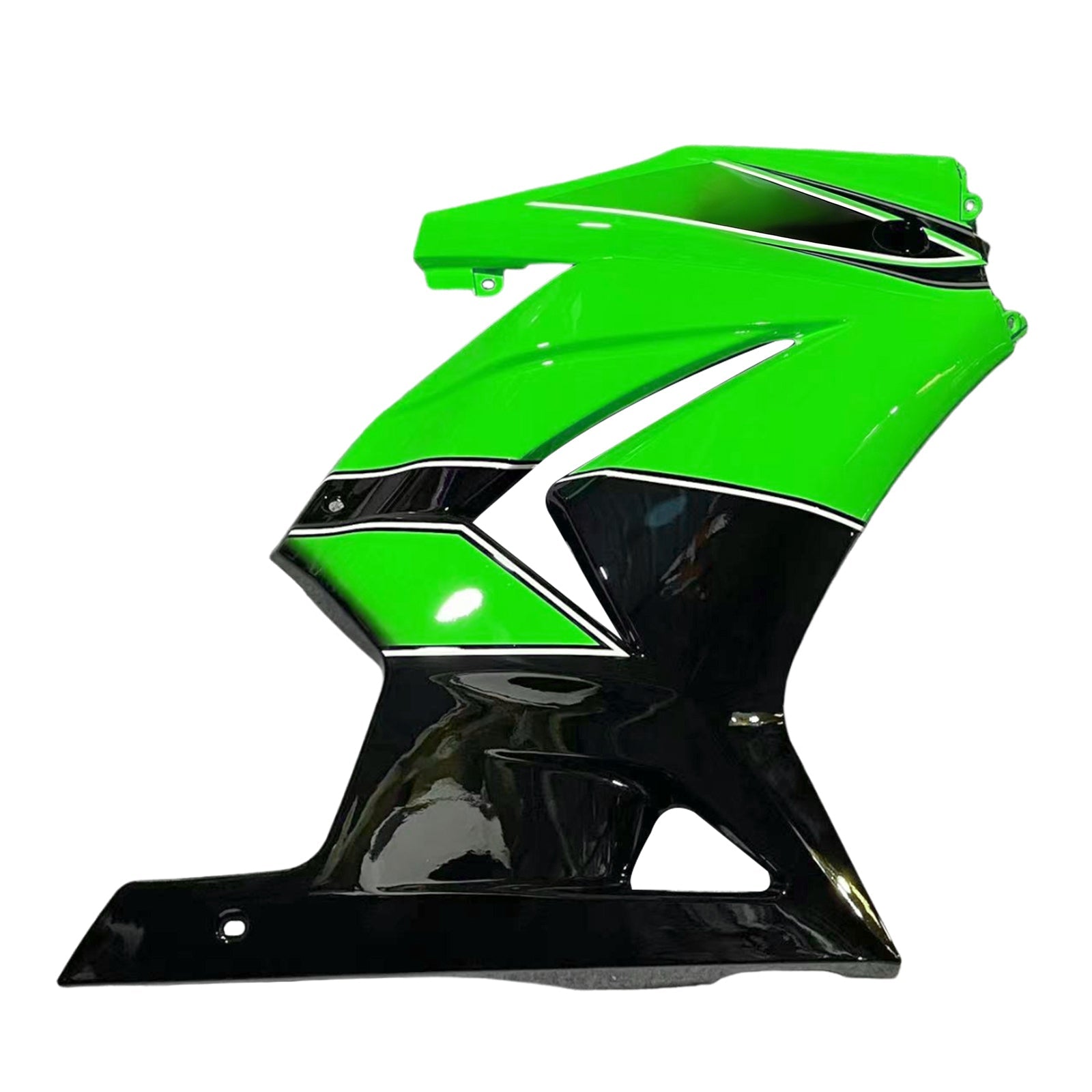 Fairings 2008-2012 Kawasaki ZX250R EX250 Green Black Ninja ZX250 Generic