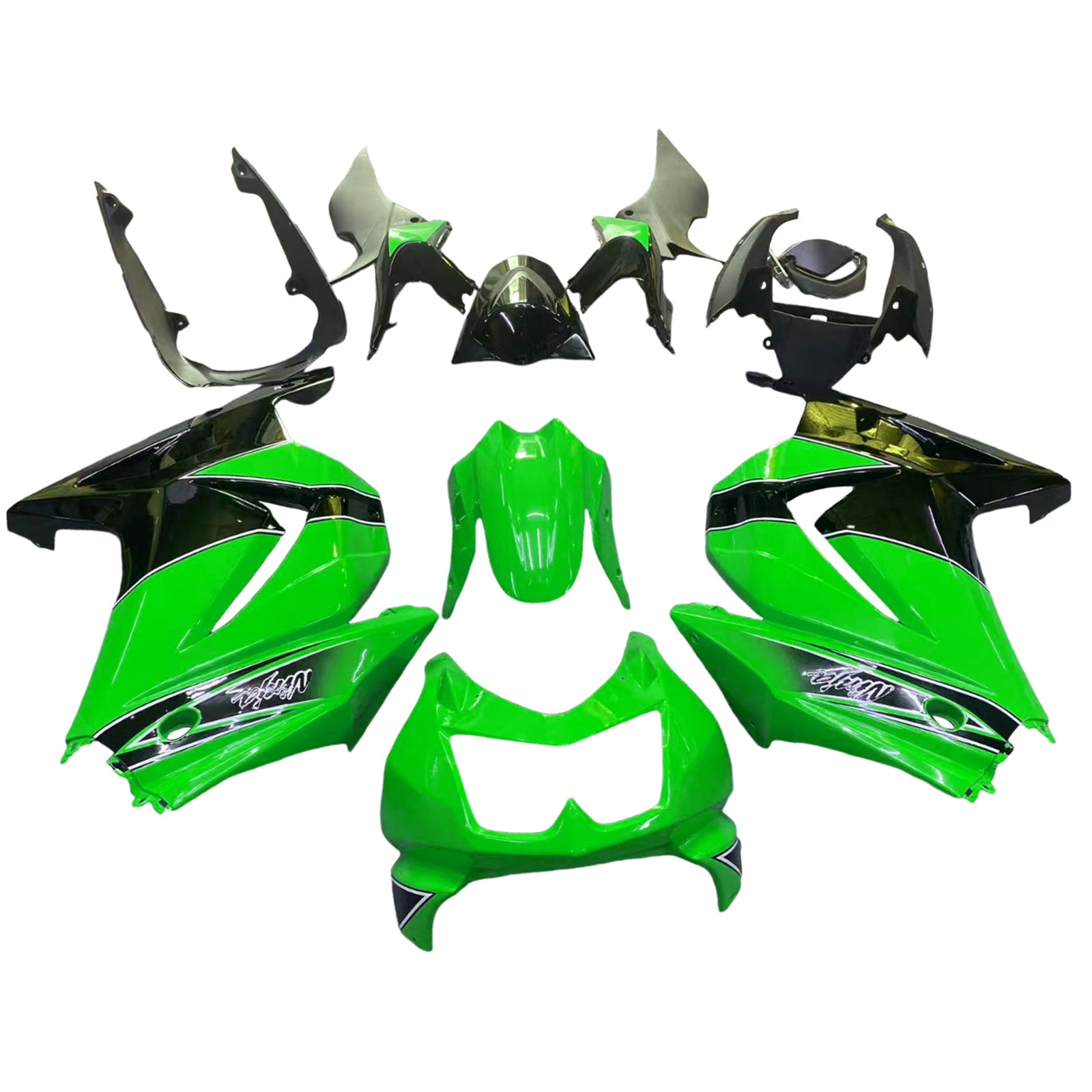 Kawasaki EX250/Ninja250R 2008-2012 Fairing Kit Bodywork Plastic ABS