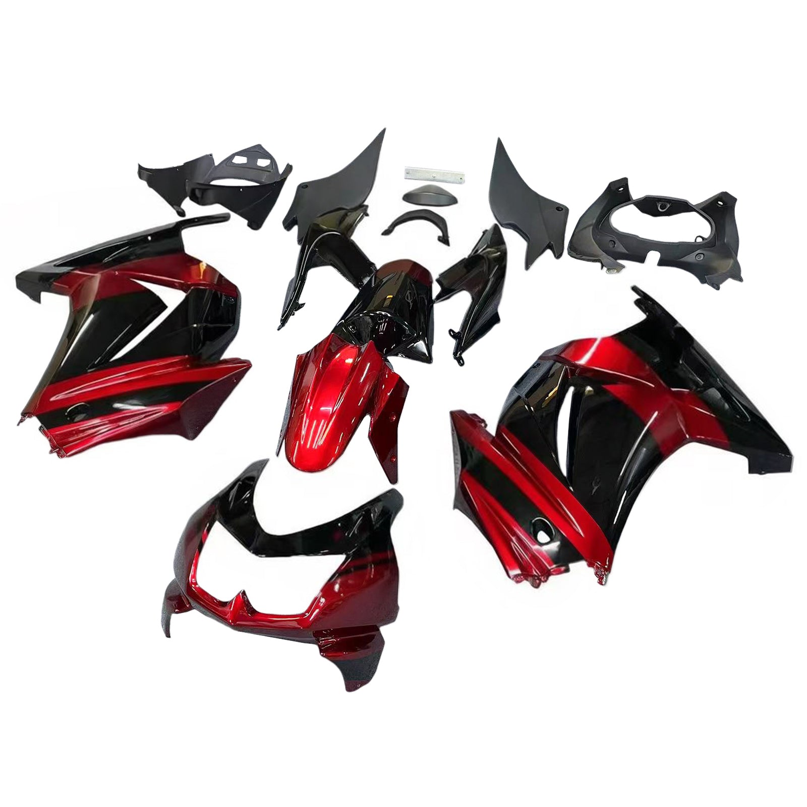 Kawasaki EX250 Ninja250R 2008-2012 Fairing Kit Bodywork Plastic ABS