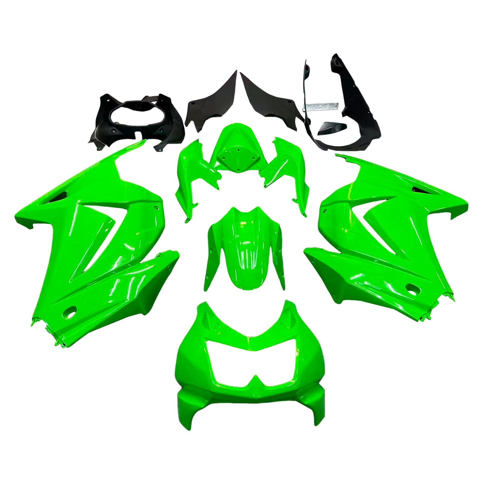 Kawasaki EX250 Ninja250R 2008-2012 Fairing Kit Bodywork Plastic ABS