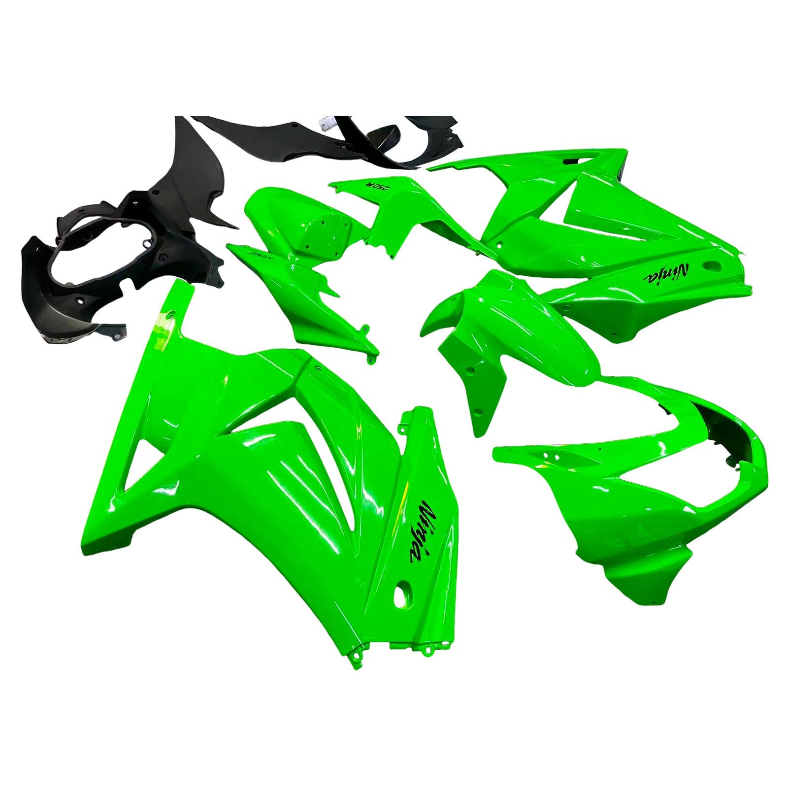 Kawasaki EX250 Ninja250R 2008-2012 Fairing Kit Bodywork Plastic ABS