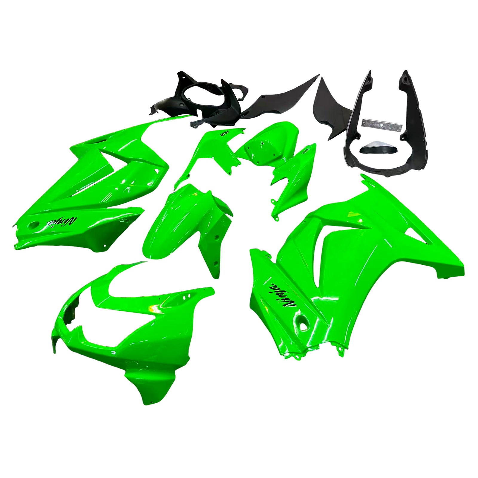 Kawasaki EX250 Ninja250R 2008-2012 Fairing Kit Bodywork Plastic ABS