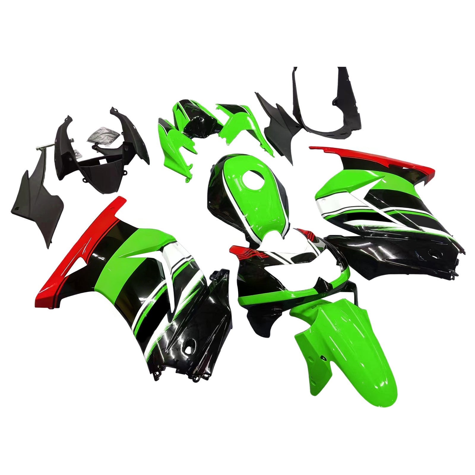 Kawasaki EX250 Ninja250R 2008-2012 Fairing Kit Bodywork Plastic ABS
