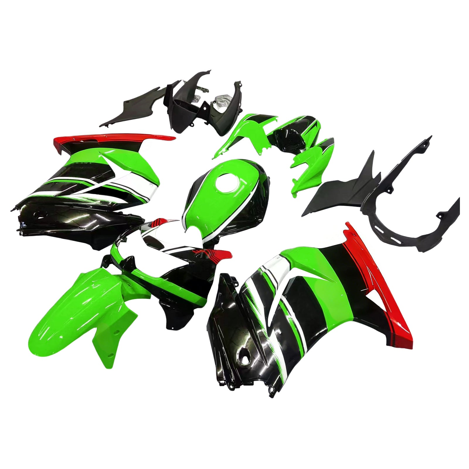 Kawasaki EX250 Ninja250R 2008-2012 Fairing Kit Bodywork Plastic ABS