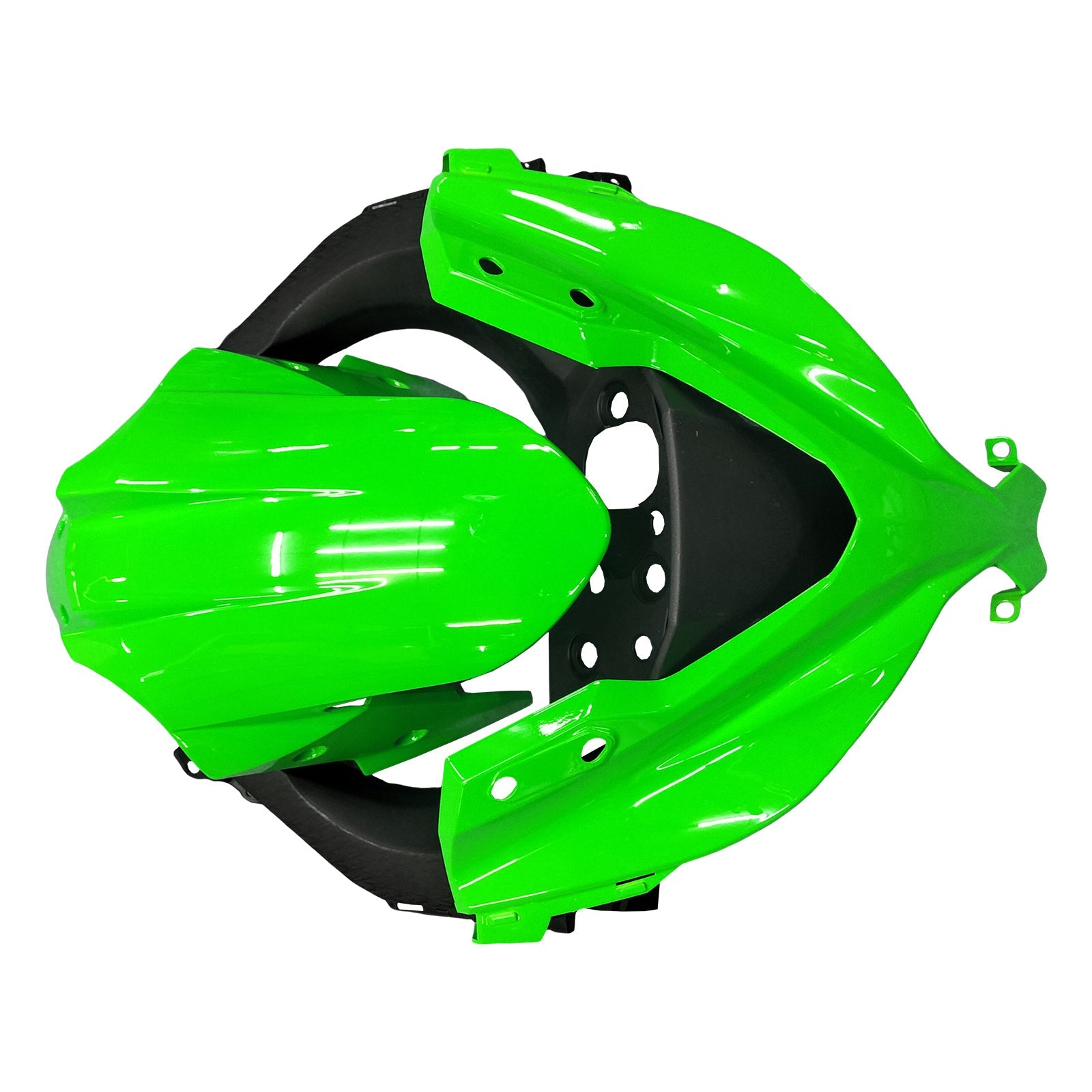 Fairings 2013-2024 Plastics Kawasaki Ninja 300R EX300R Green Black Ninja Generic