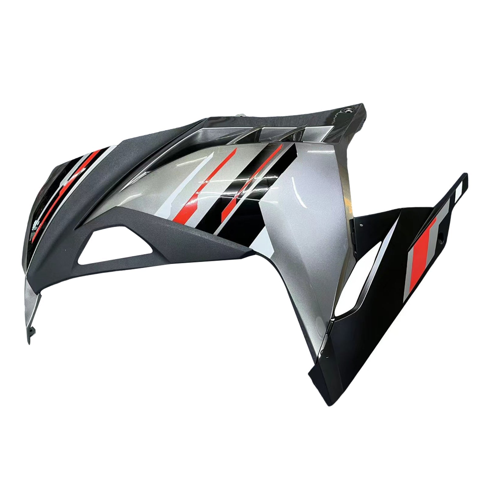 Fairings 2013-2024 Plastics Kawasaki Ninja 300R EX300R Grey Black Ninja Generic