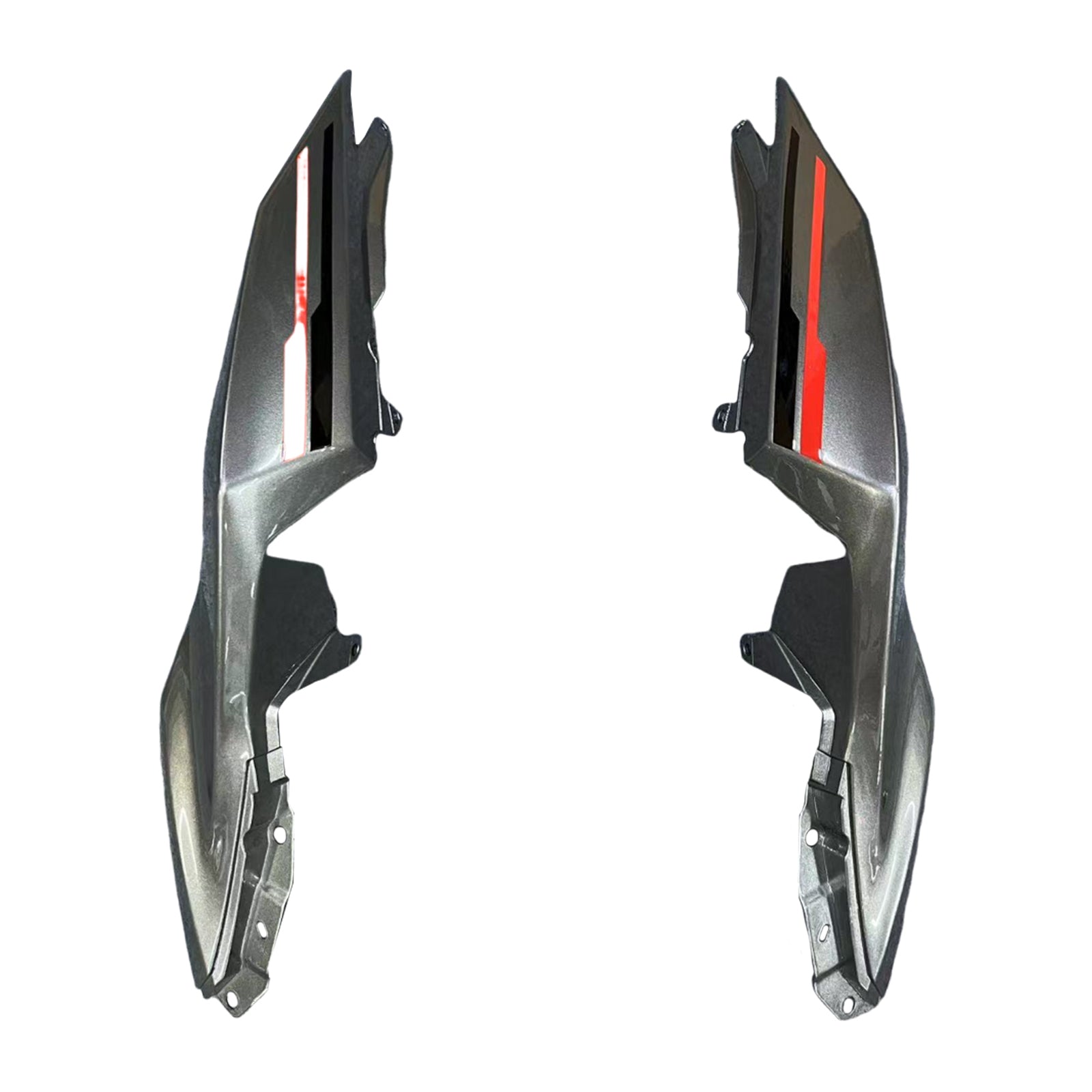 Fairings 2013-2024 Plastics Kawasaki Ninja 300R EX300R Grey Black Ninja Generic
