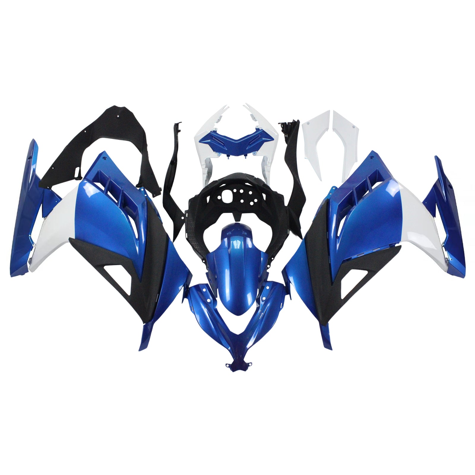 Kit Carenado Para Kawasaki EX300/Ninja300 2013-2017 Genérico