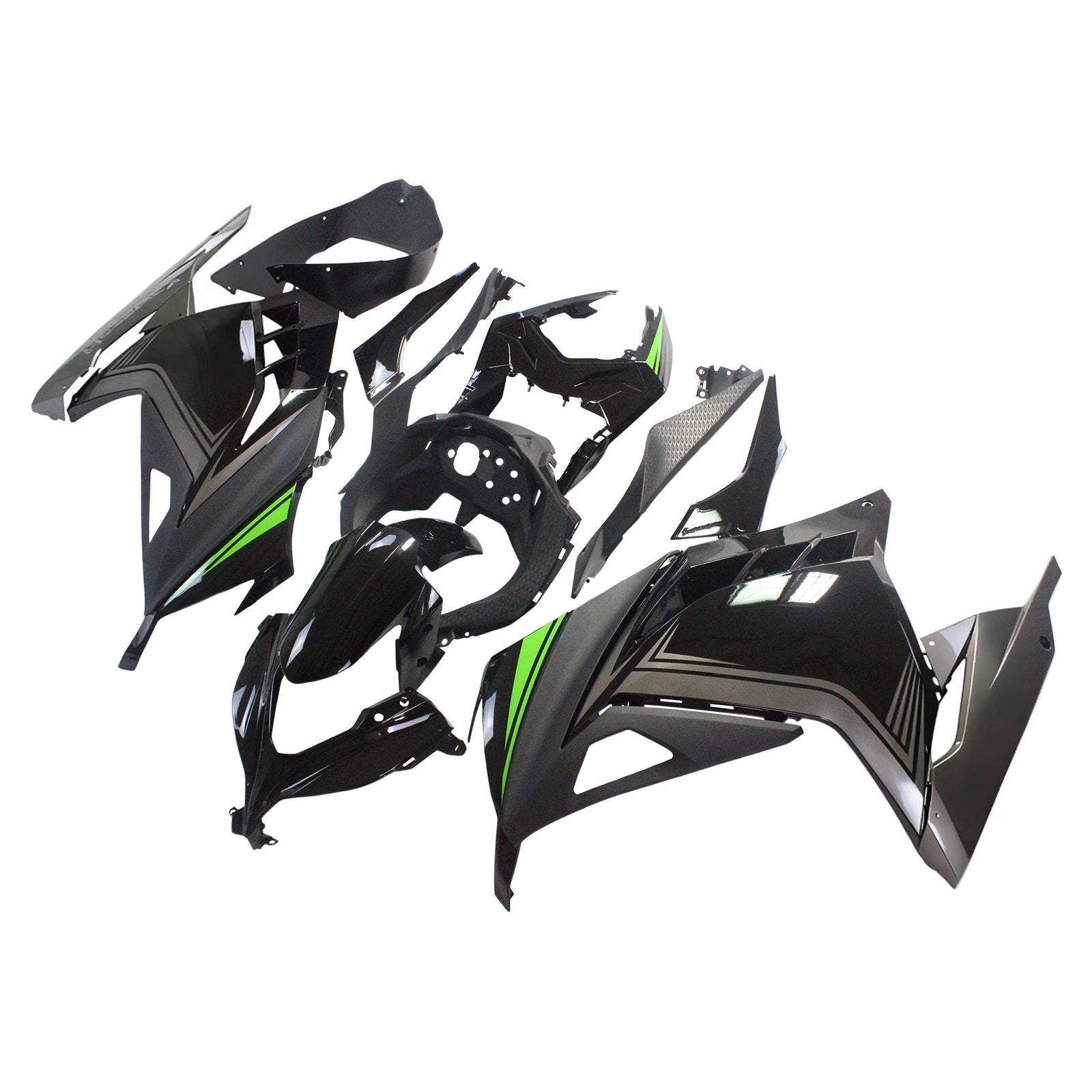 Kit Carenado Para Kawasaki EX300/Ninja300 2013-2017 Genérico