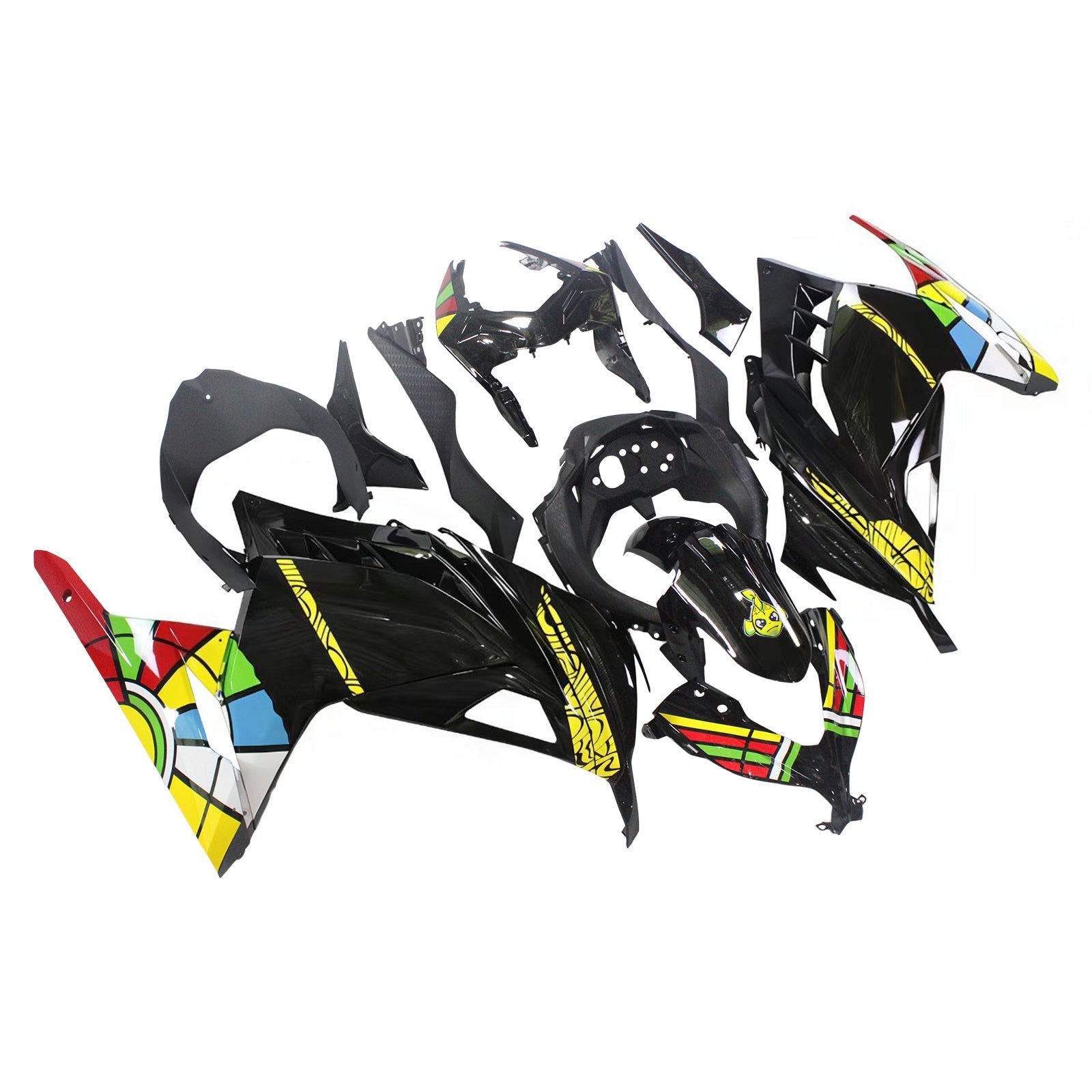 Kit Carenado Para Kawasaki EX300/Ninja300 2013-2017 Genérico