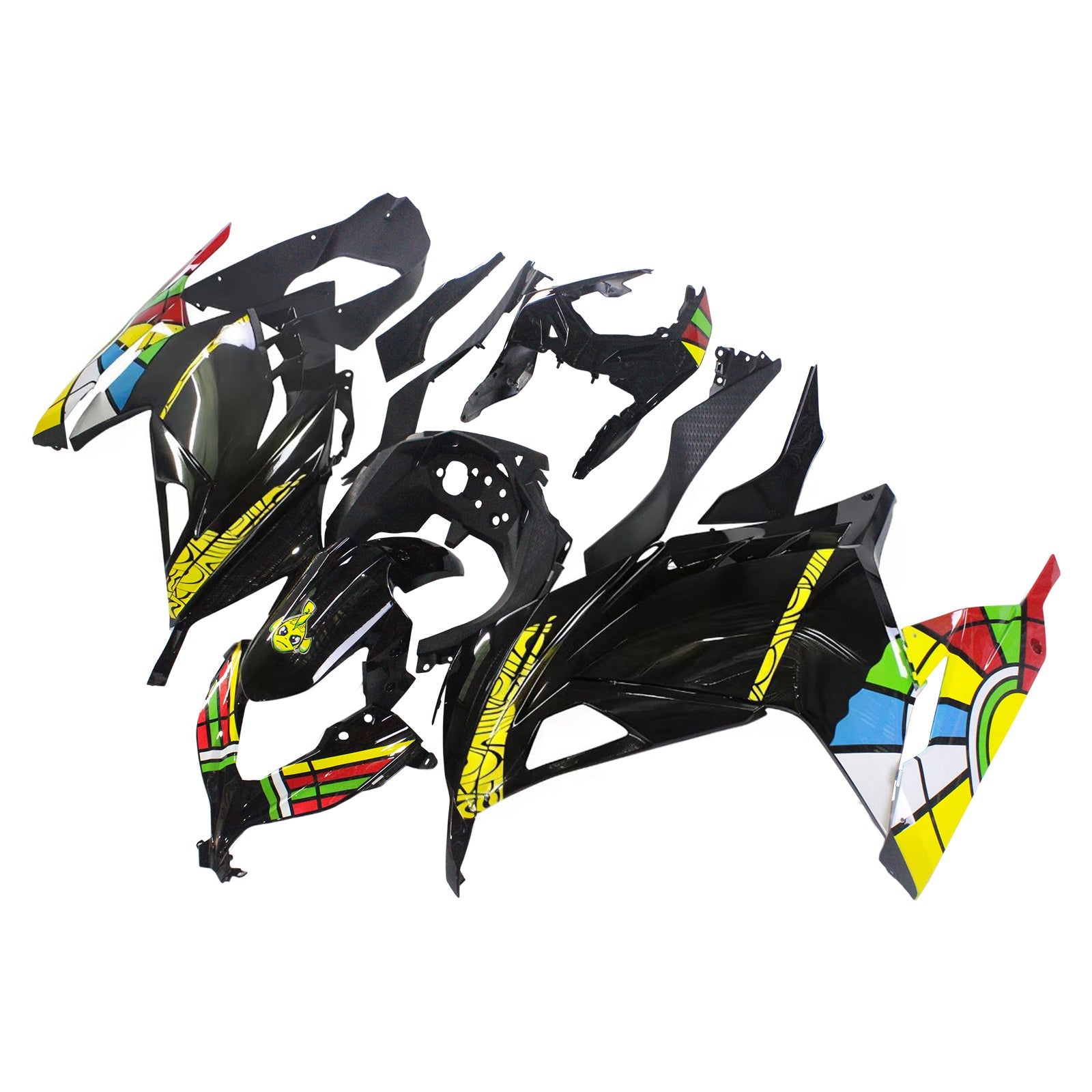 Kit Carenado Para Kawasaki EX300/Ninja300 2013-2017 Genérico