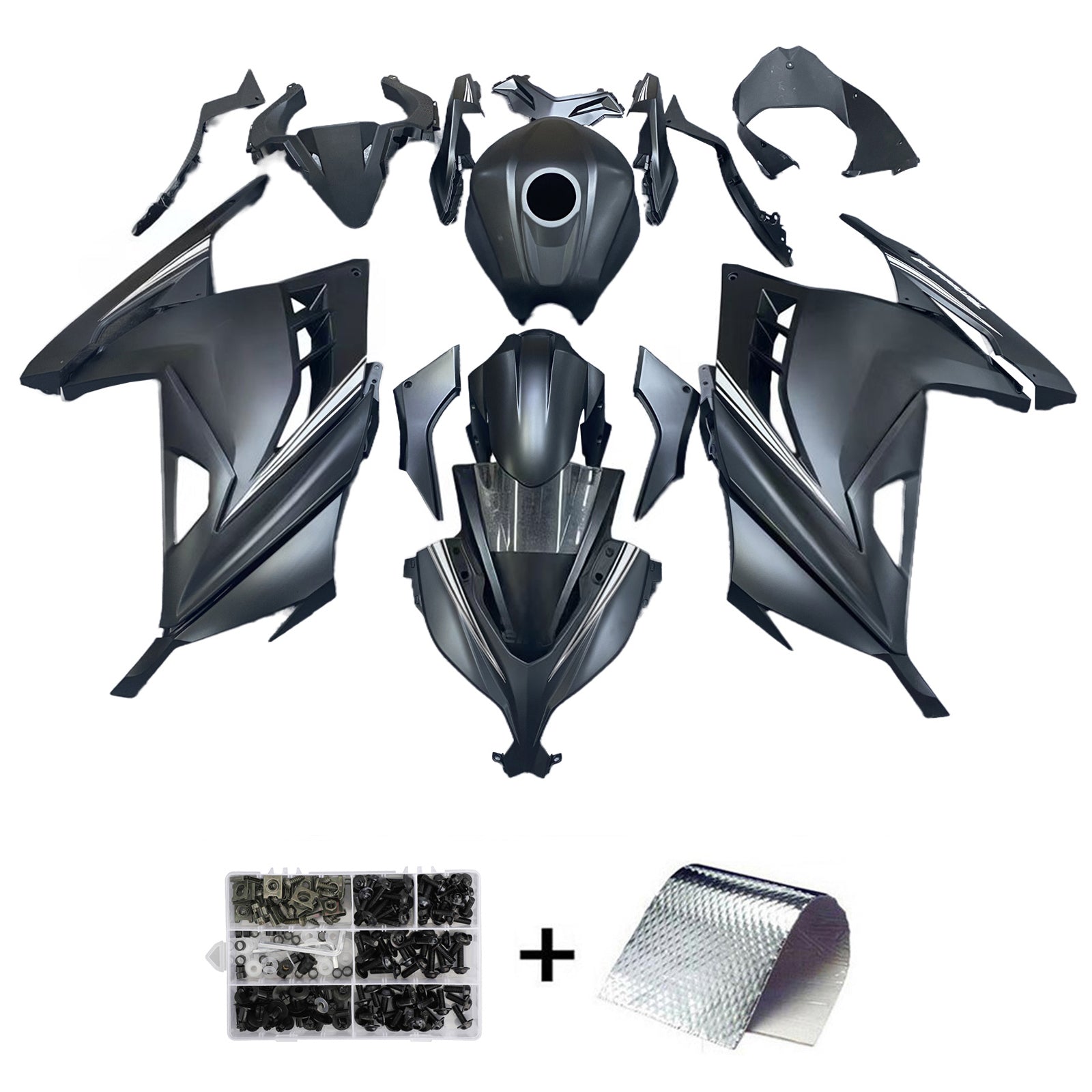 Kawasaki EX300 Ninja300 2013-2024 Fairing Kit Bodywork Plastic ABS