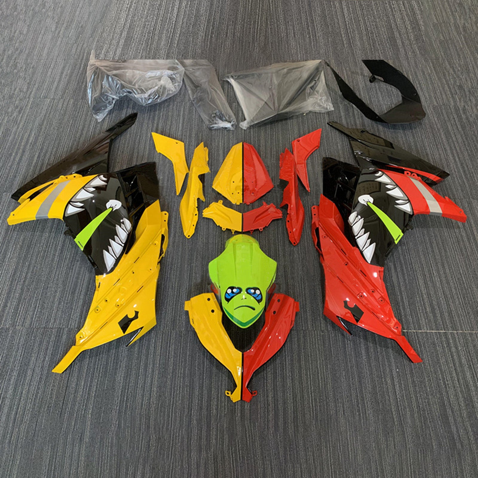 Kawasaki EX300/Ninja300 2013-2017 Kit Carenado Carrocería Plástico ABS