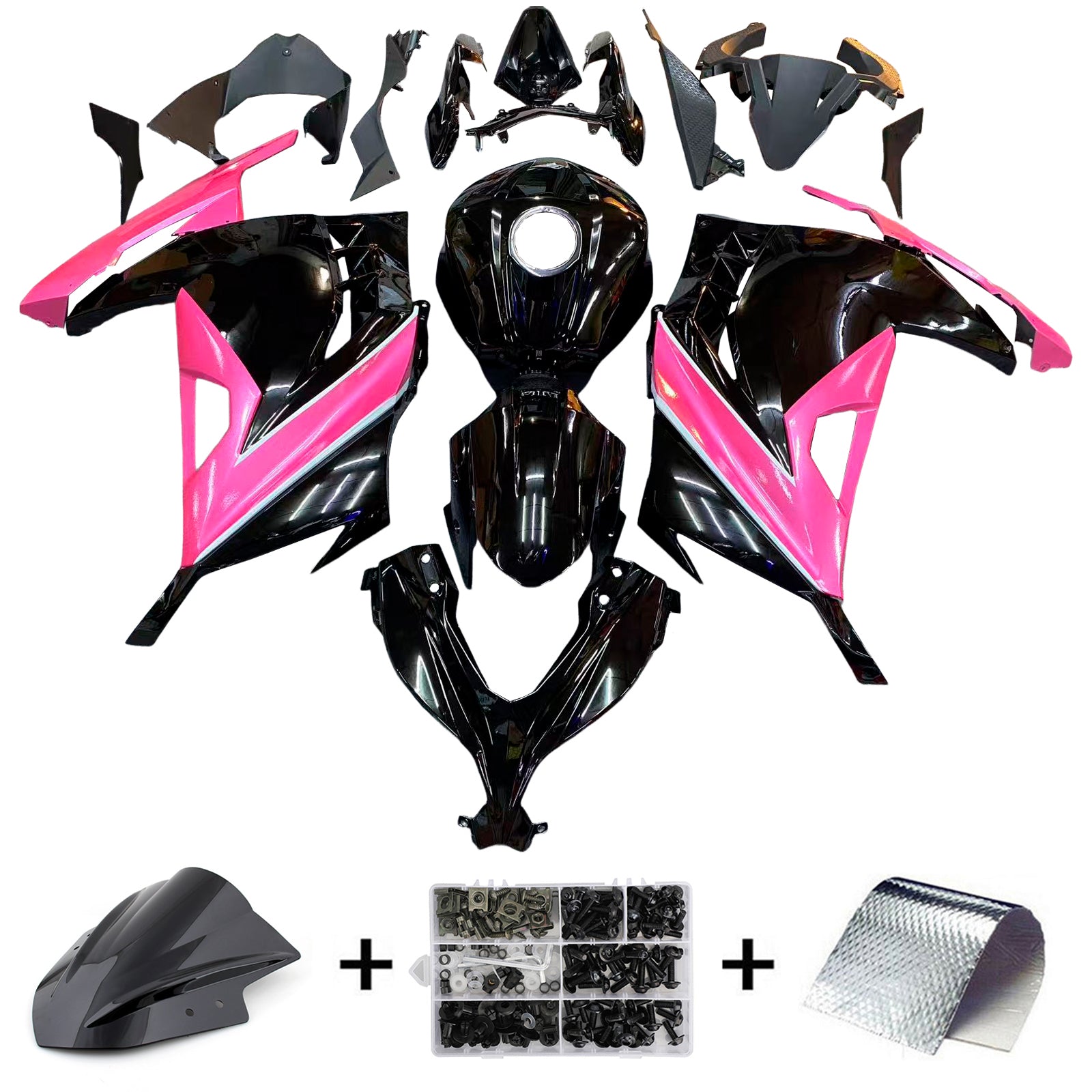 Kawasaki EX300 Ninja300 2013-2024 Fairing Kit Bodywork Plastic ABS