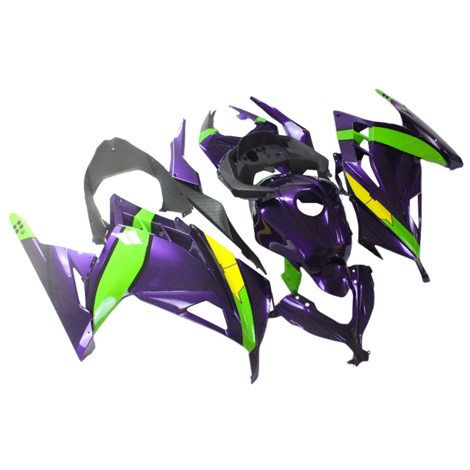 Injection Fairing Kit Bodywork fit For Kawasaki EX300 Ninja300R 2013-2024