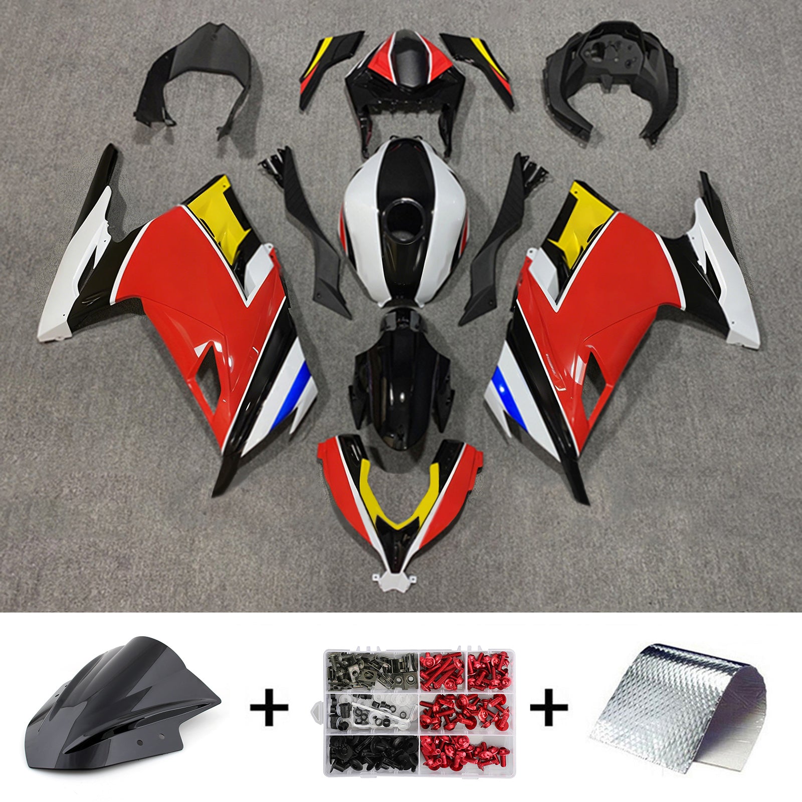 Kawasaki EX300 Ninja300 2013-2024 Fairing Kit Bodywork Plastic ABS