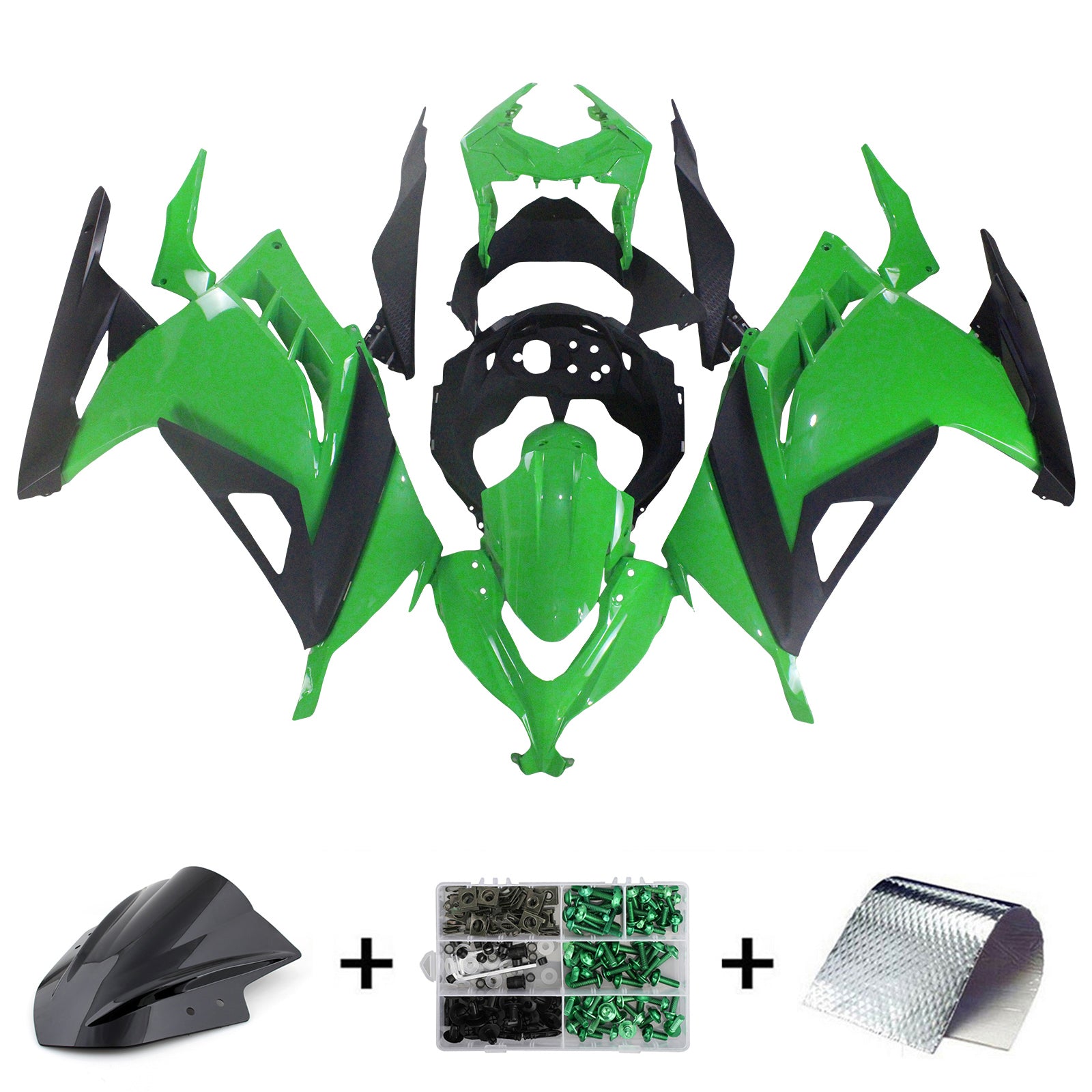Kawasaki EX300 Ninja300 2013-2024 Fairing Kit Bodywork Plastic ABS