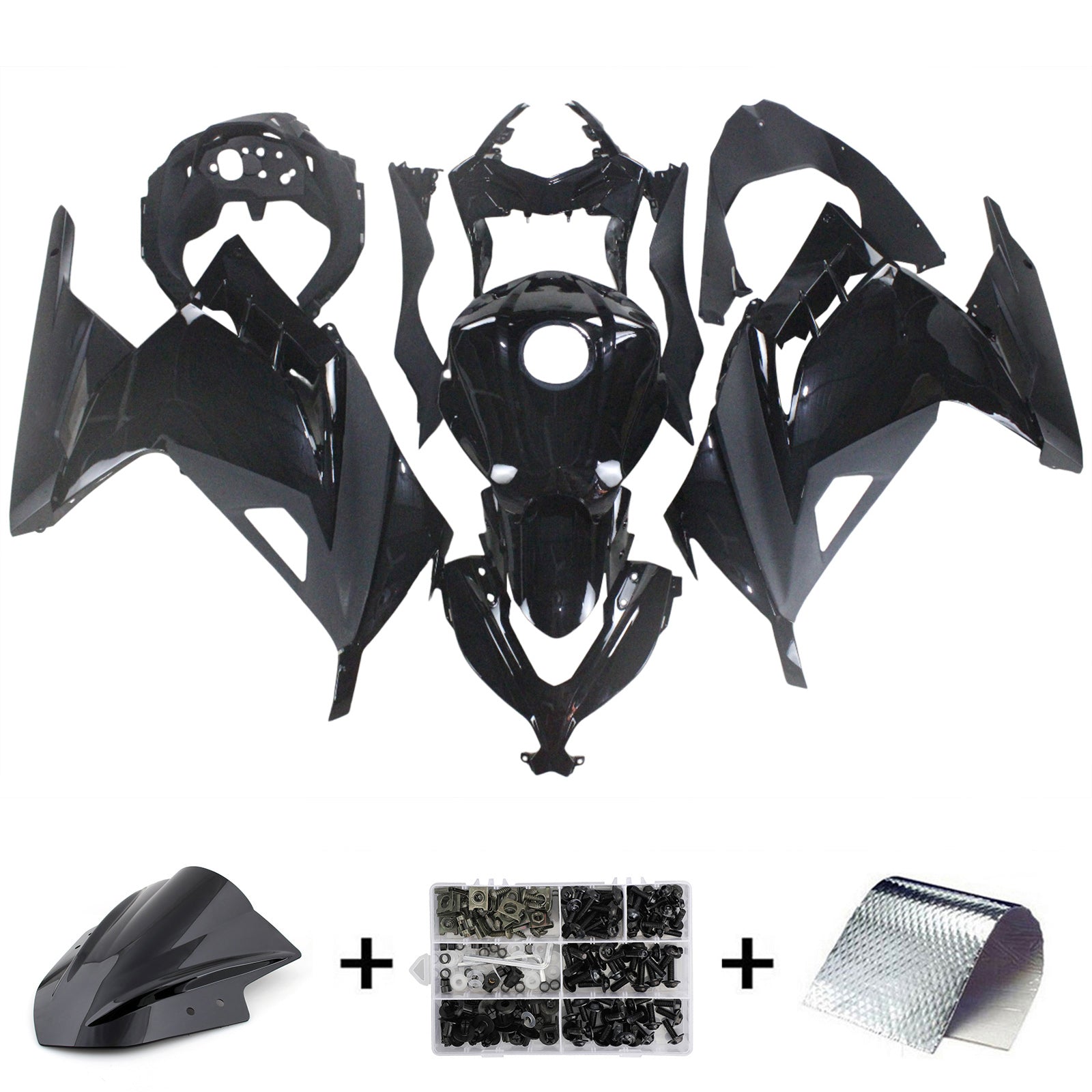 Kawasaki EX300 Ninja300 2013-2024 Fairing Kit Bodywork Plastic ABS
