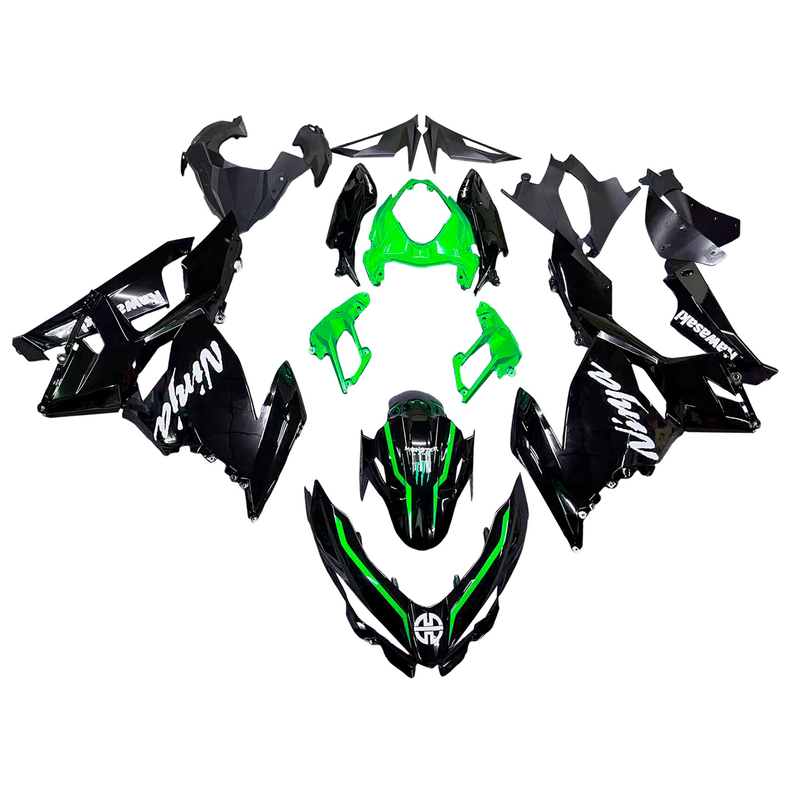 Kawasaki EX400/Ninja400 2018-2024 Fairing Kit Bodywork Plastic ABS