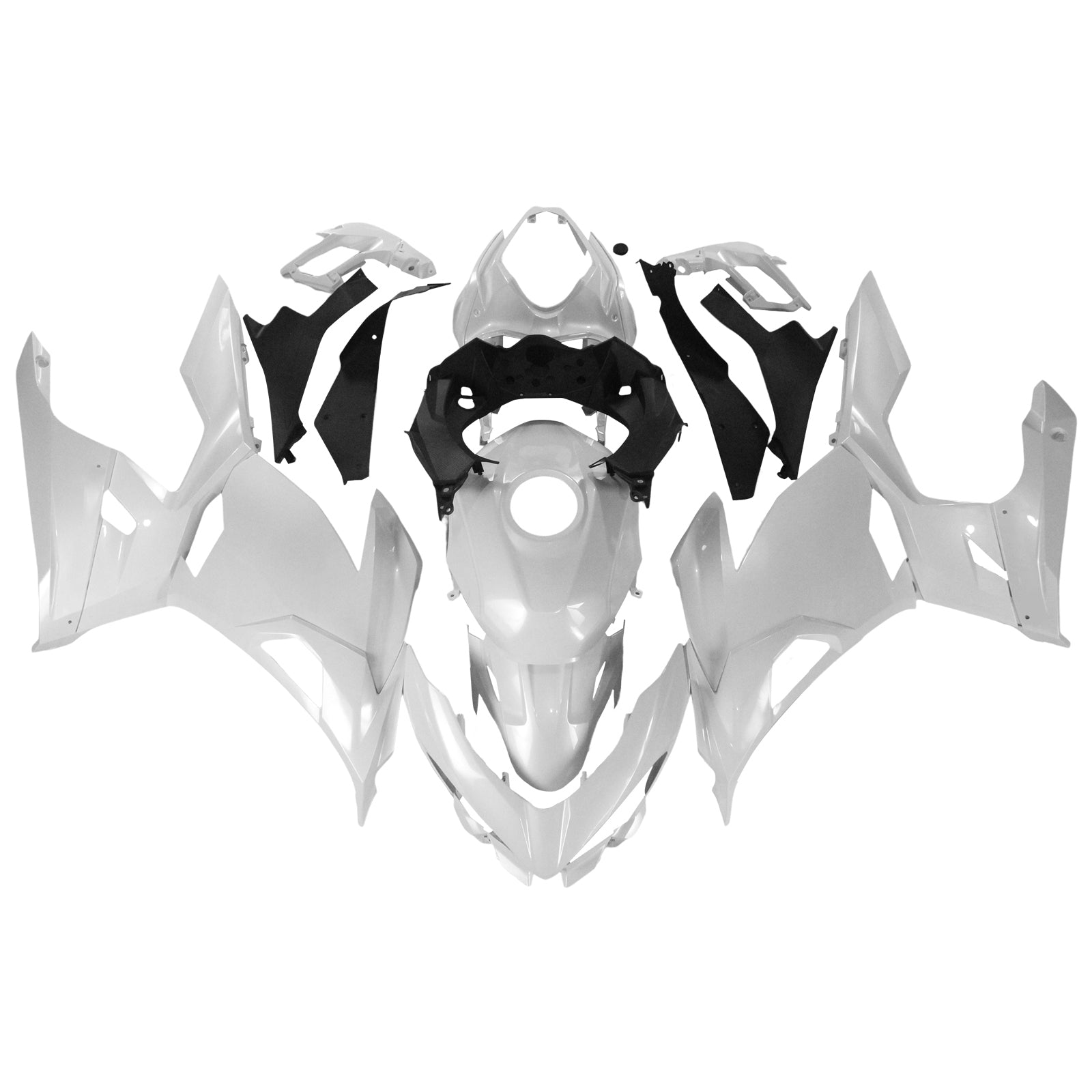 Injection Fairing Kit Bodywork For Kawasaki EX400 Ninja400 2018-2024