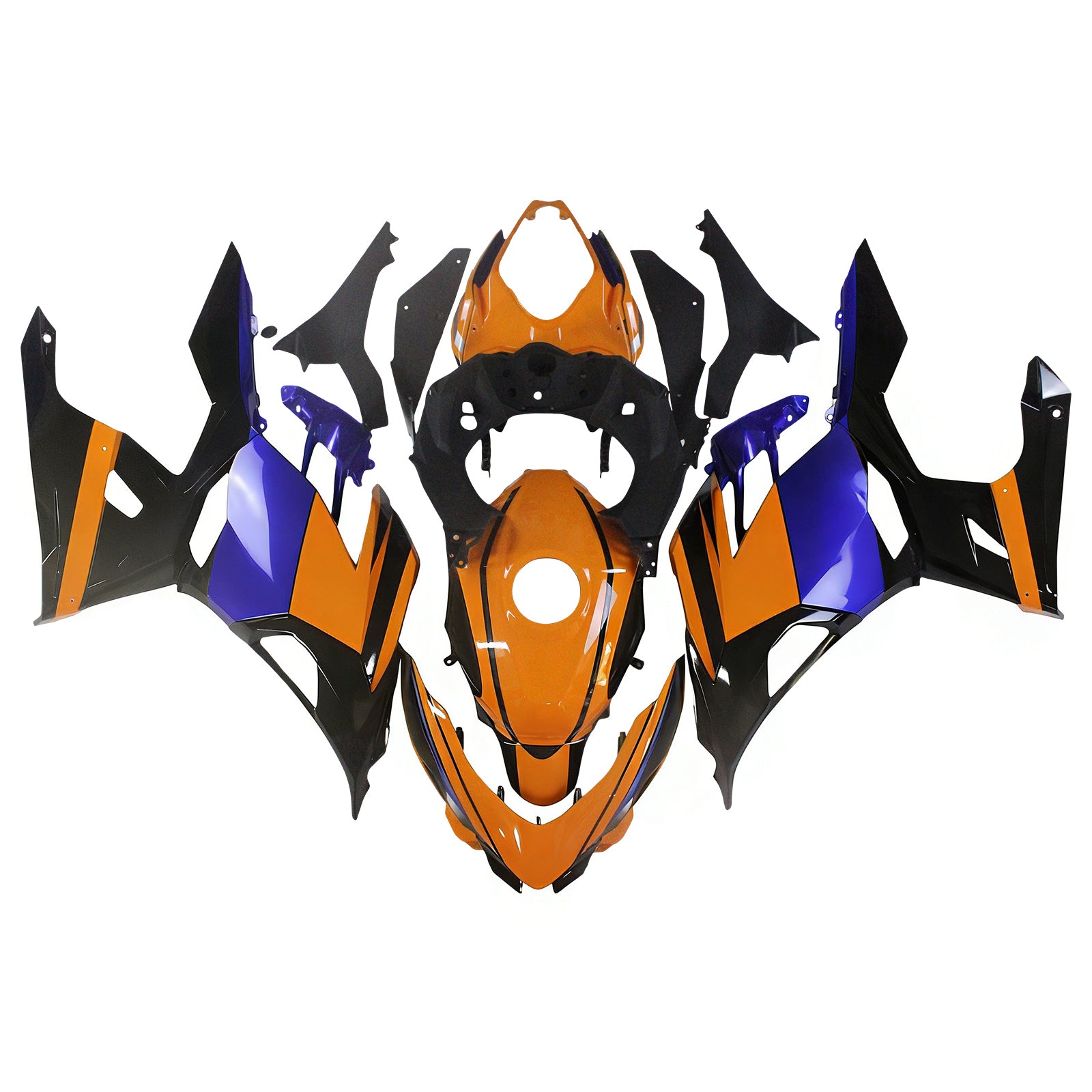 Amotopart Kawasaki EX400 Ninja400 2018-2024 Fairing Kit Bodywork Plastic ABS