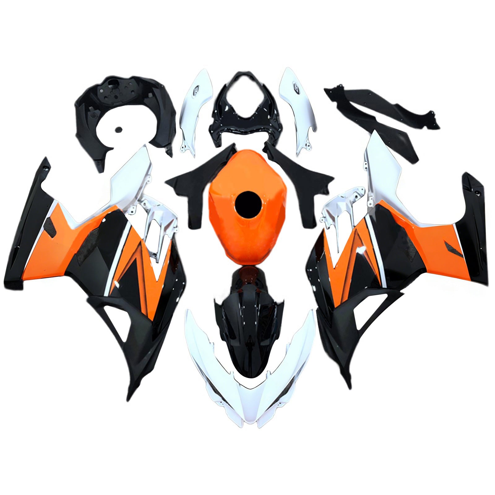 Amotopart Kawasaki EX400 Ninja400 2018-2024 Fairing Kit Bodywork Plastic ABS