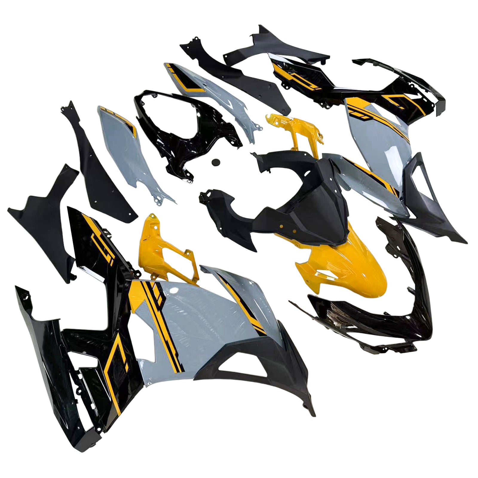 Injection Fairing Kit Bodywork For Kawasaki EX400 Ninja400 2018-2024