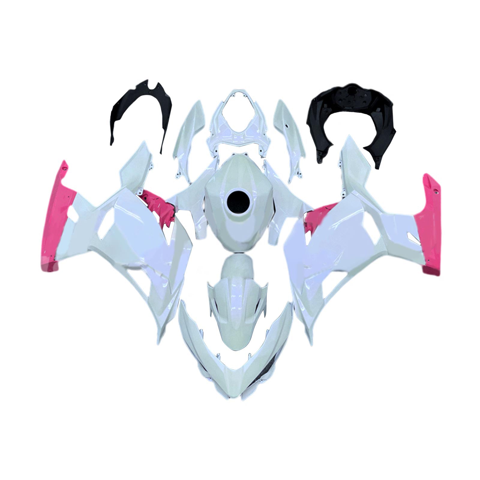 Amotopart Kawasaki EX400 Ninja400 2018-2024 Fairing Kit Bodywork Plastic ABS