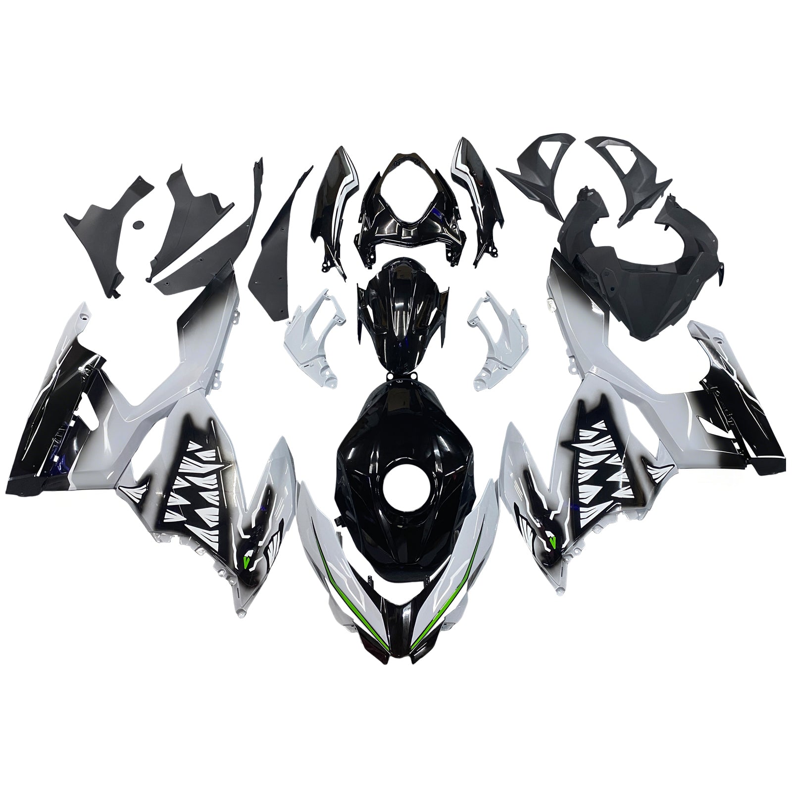 Injection Fairing Kit Bodywork For Kawasaki EX400 Ninja400 2018-2024