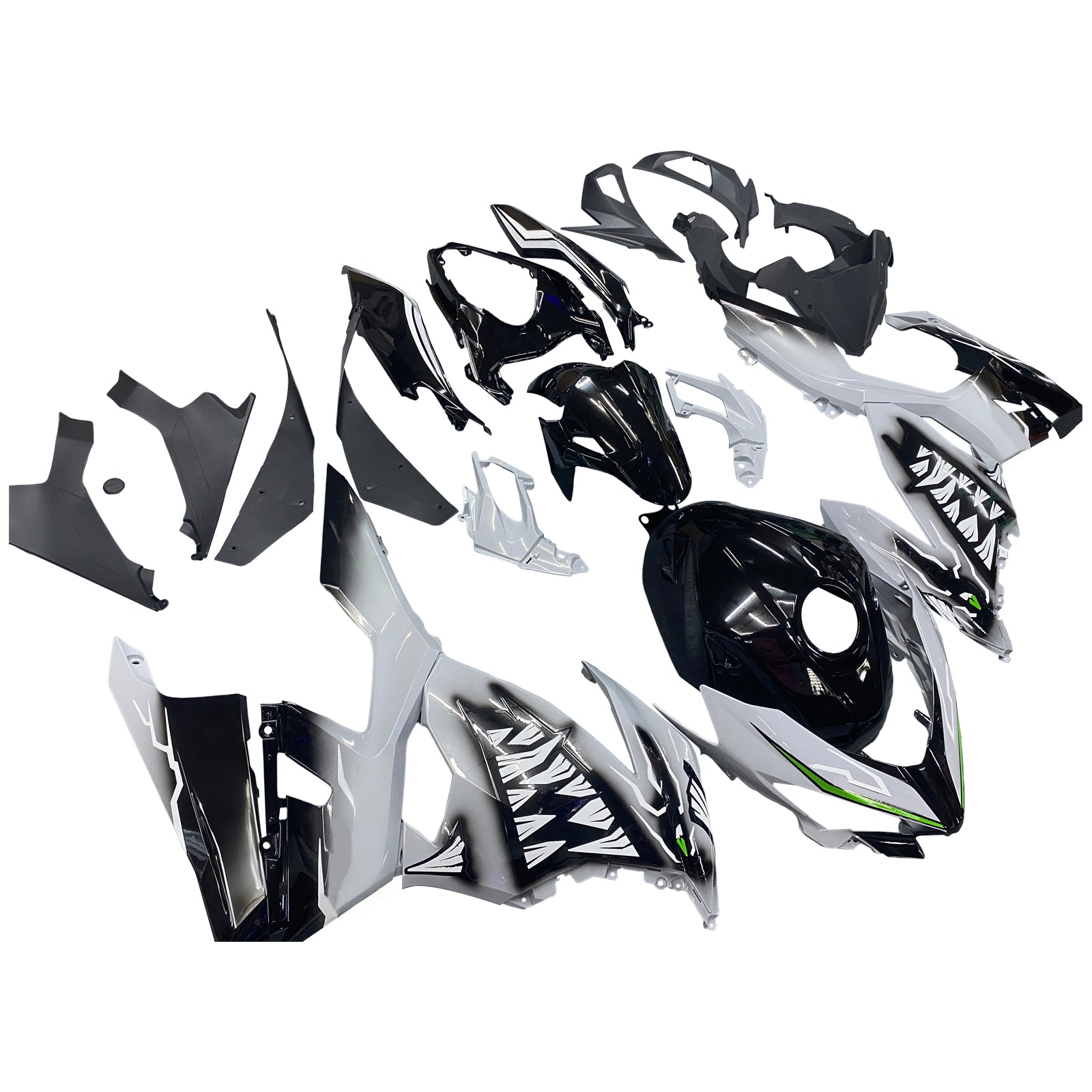 Injection Fairing Kit Bodywork For Kawasaki EX400 Ninja400 2018-2024