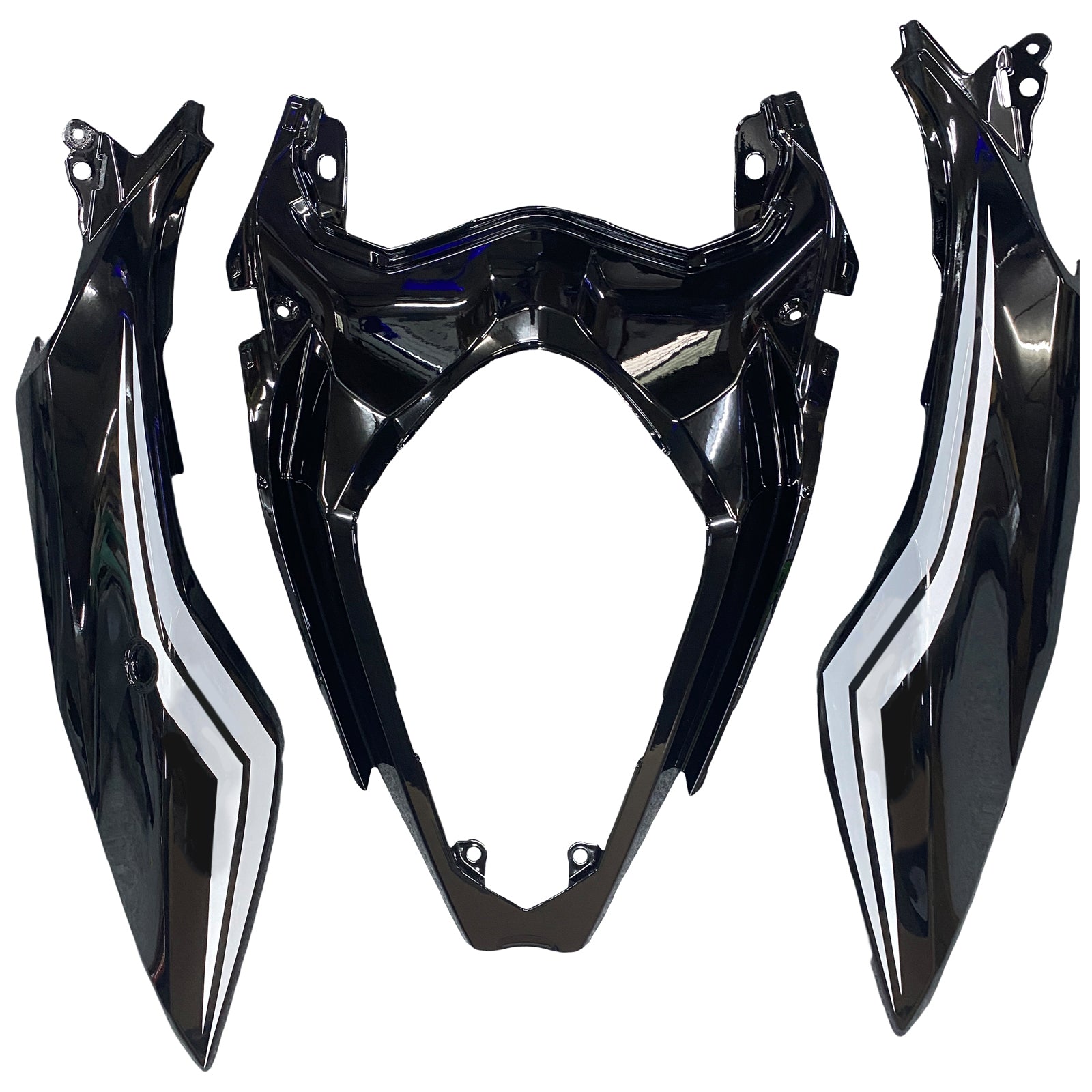Injection Fairing Kit Bodywork For Kawasaki EX400 Ninja400 2018-2024