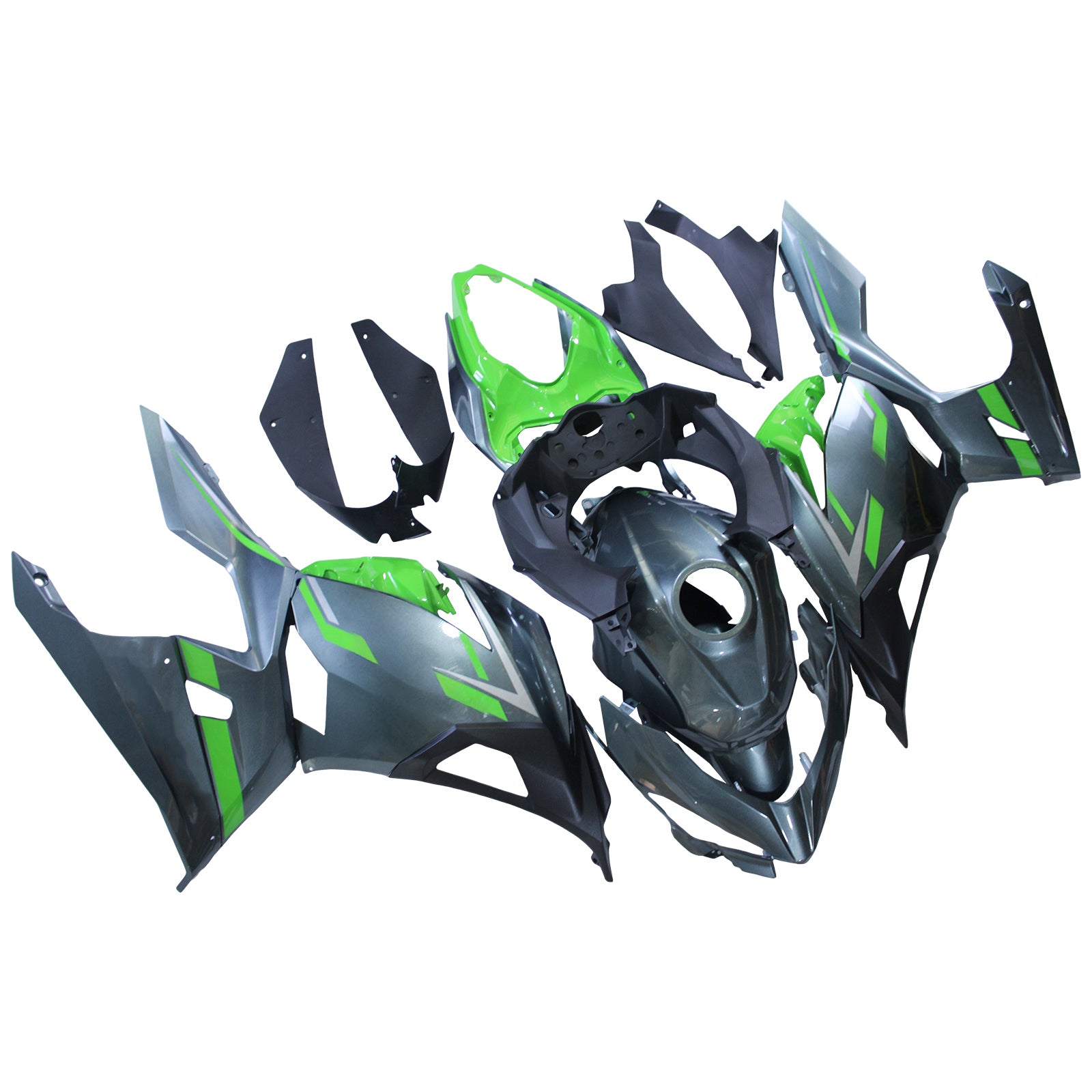 Amotopart Kawasaki EX400 Ninja400 2018-2024 Fairing Kit Bodywork Plastic ABS
