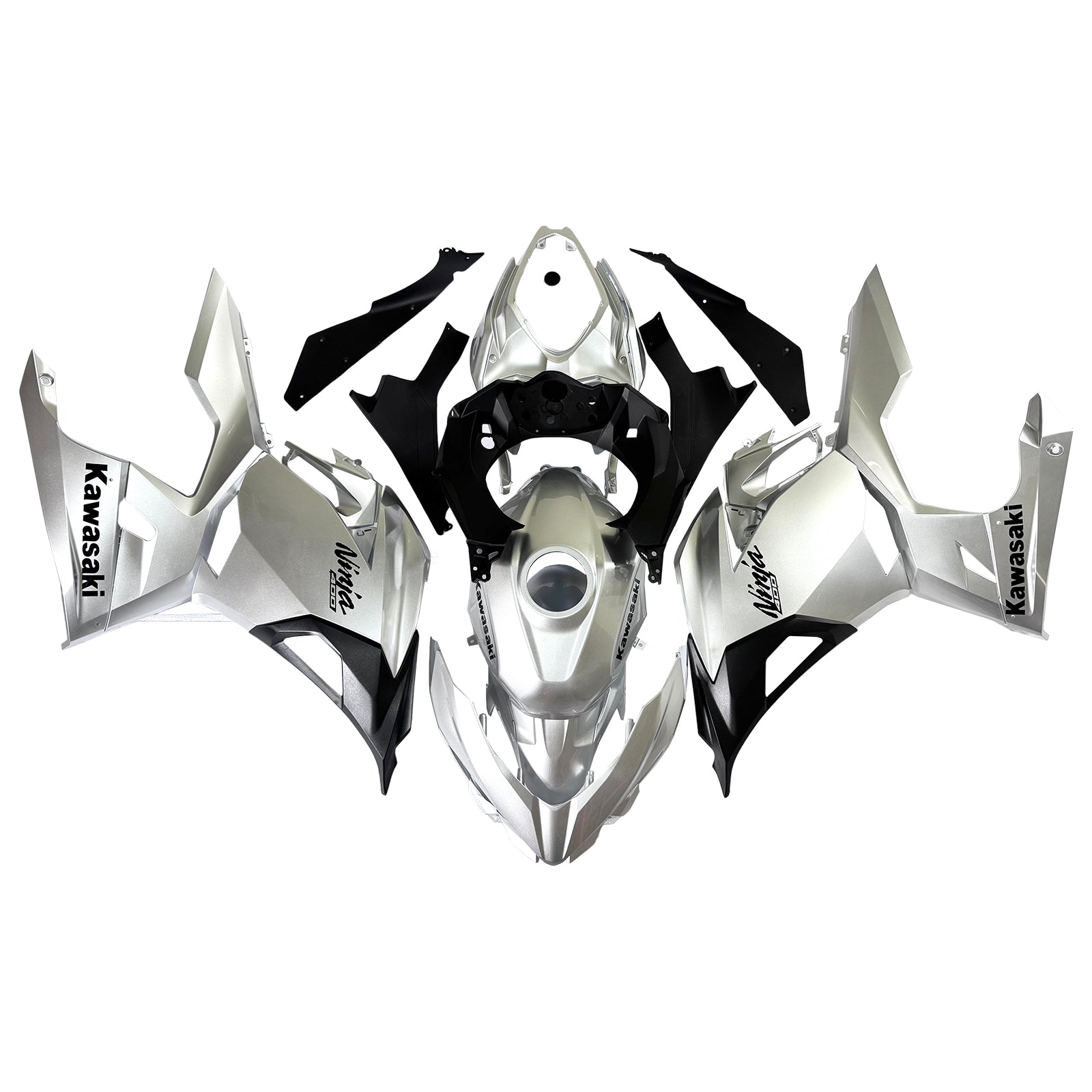 Amotopart Kawasaki EX400 Ninja400 2018-2024 Fairing Kit Bodywork Plastic ABS