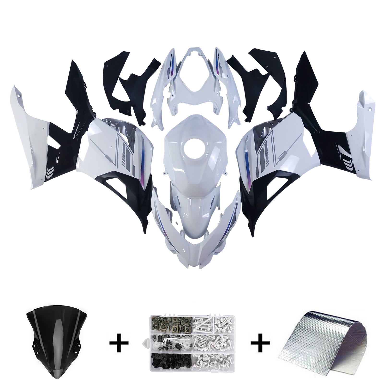 Kawasaki EX400 Ninja400 2018-2024 Fairing Kit Bodywork Plastic ABS