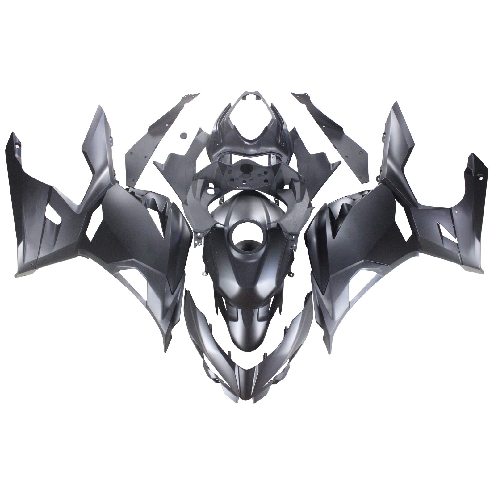 Injection Fairing Kit Bodywork For Kawasaki EX400 Ninja400 2018-2024