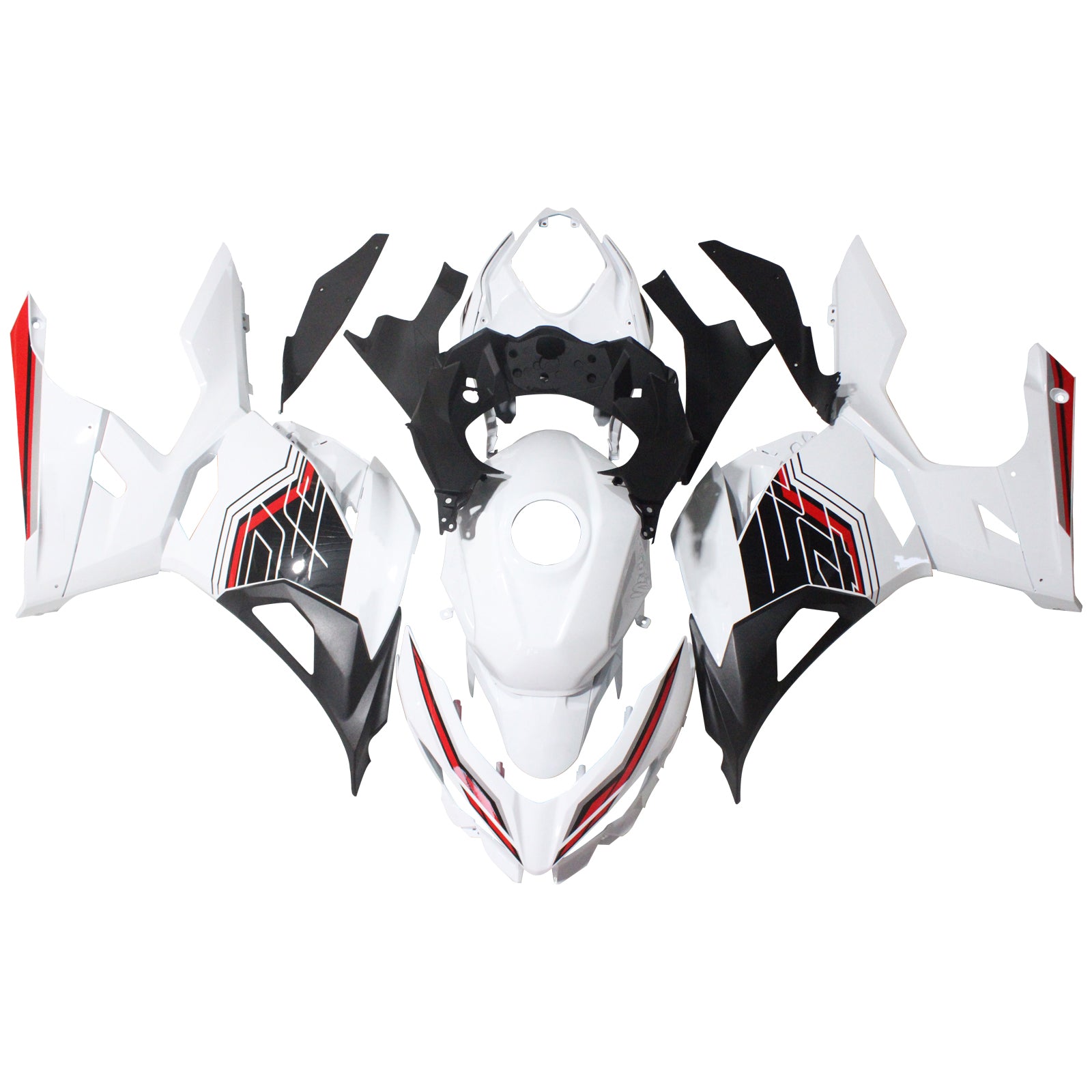 Injection Fairing Kit Bodywork For Kawasaki EX400 Ninja400 2018-2024