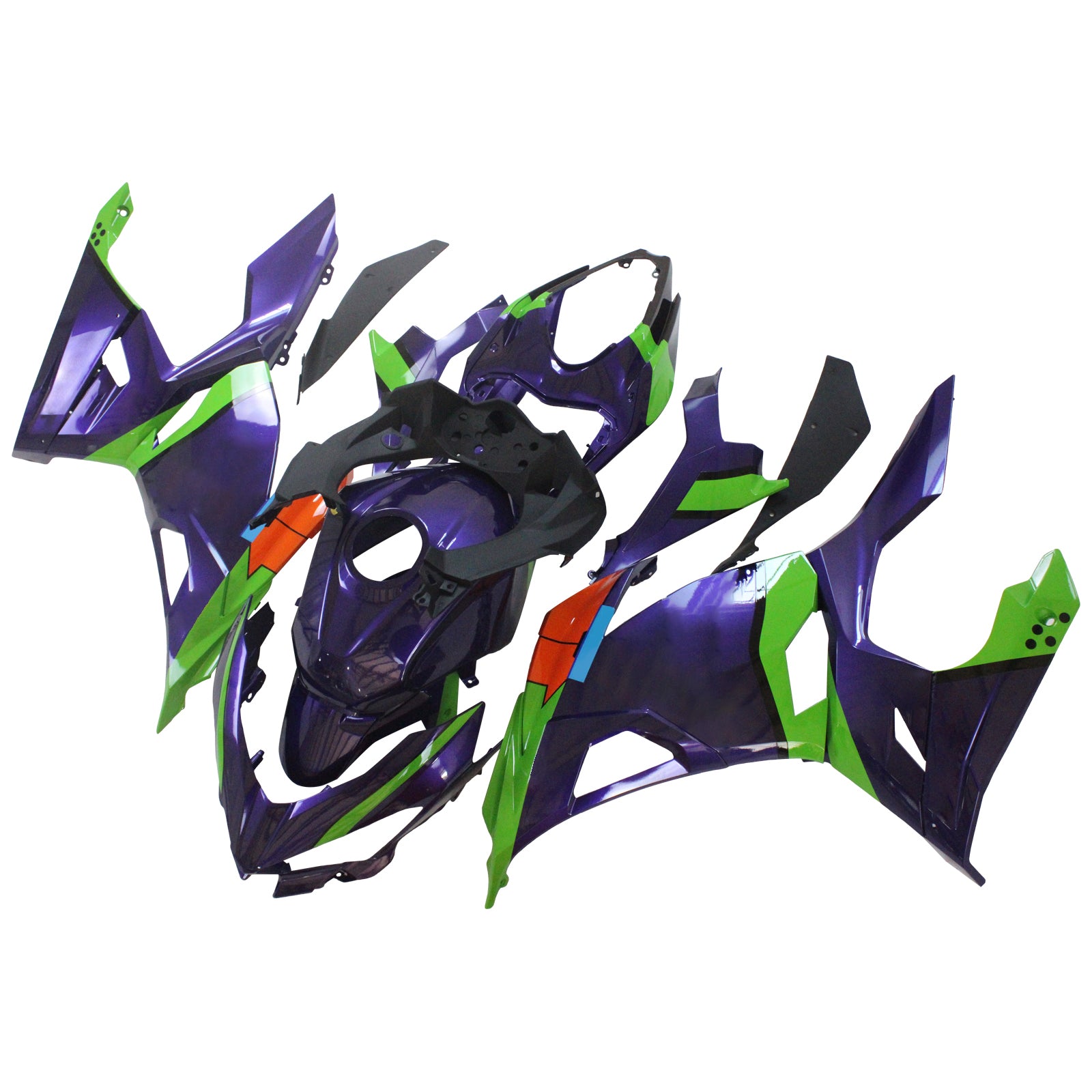 Injection Fairing Kit Bodywork For Kawasaki EX400 Ninja400 2018-2024